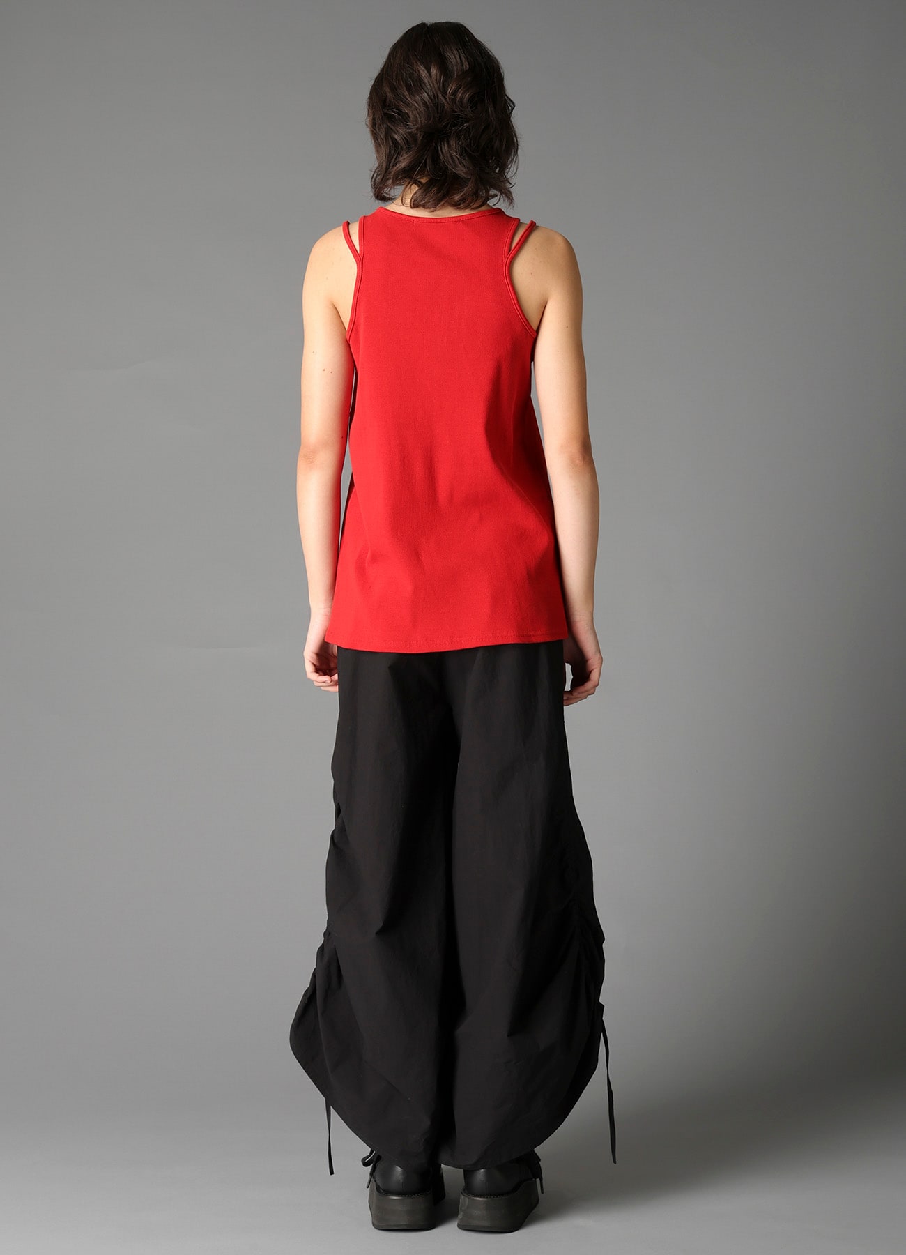 COTTON RIB BINDER DETAIL TANK TOP