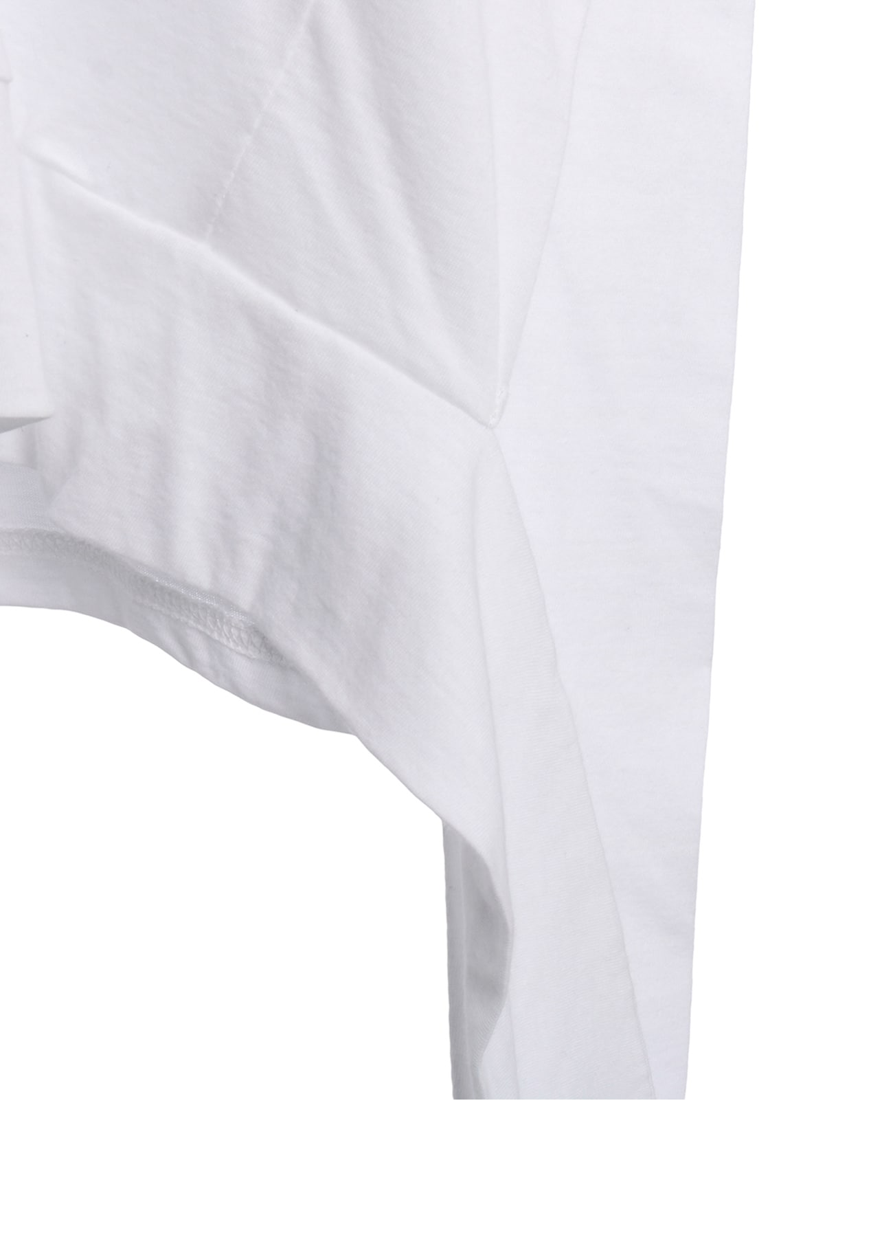 40/- SINGLE JERSEY ASYMMETRIC TEE