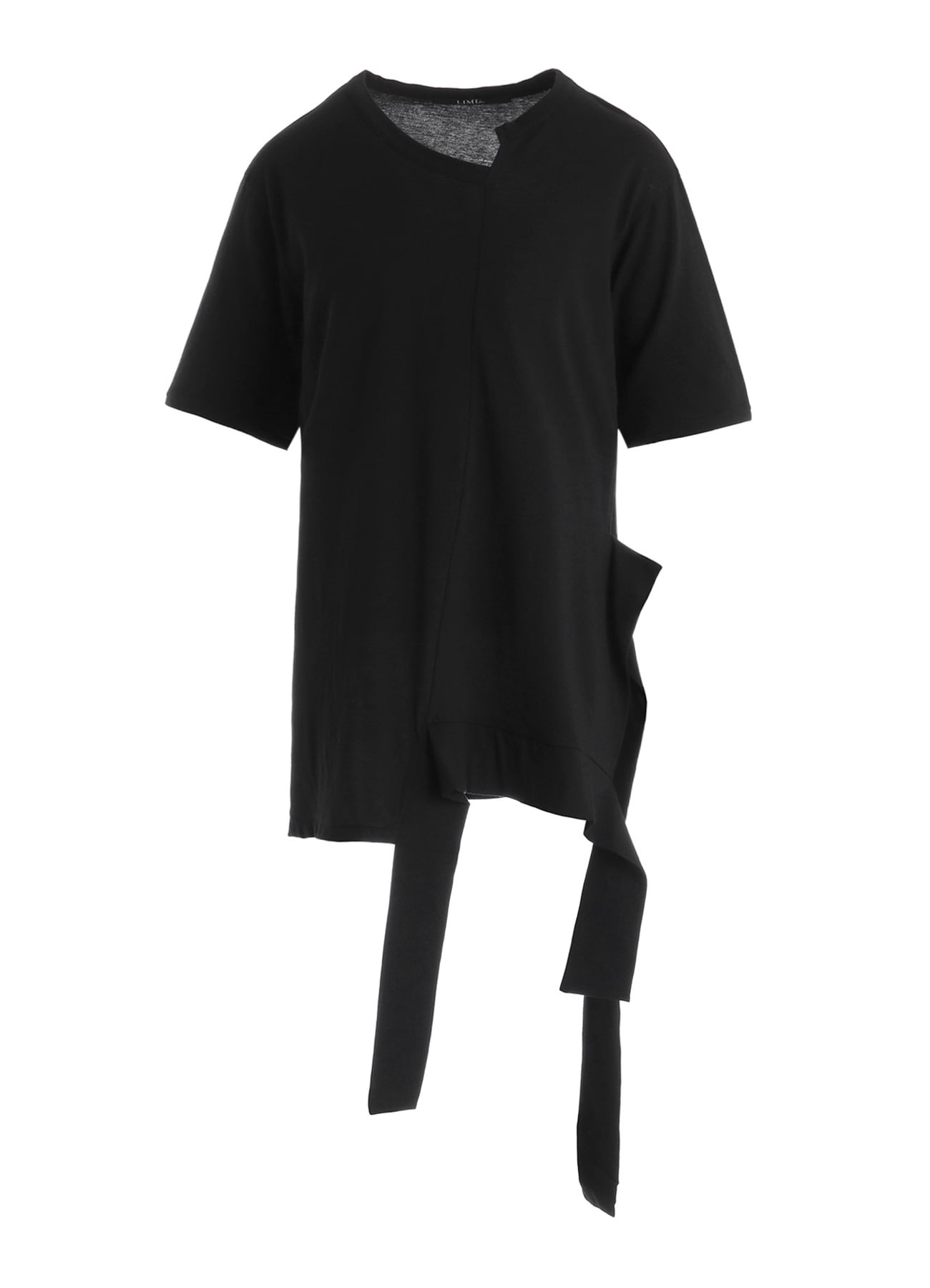 40/- SINGLE JERSEY ASYMMETRIC TEE