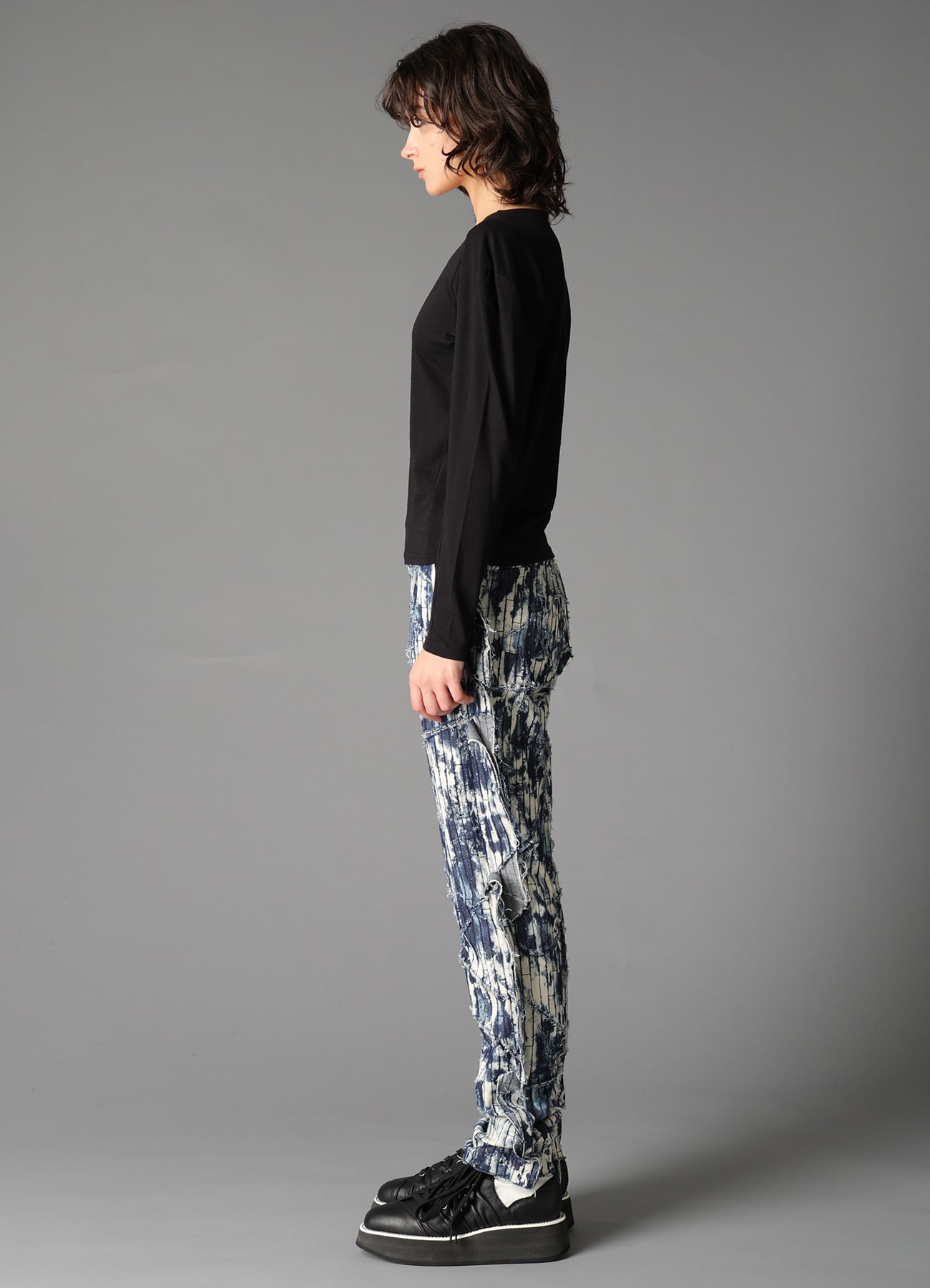 40/- SINGLE JERSEY PANEL DESIGN LONG SLEEVE TEE