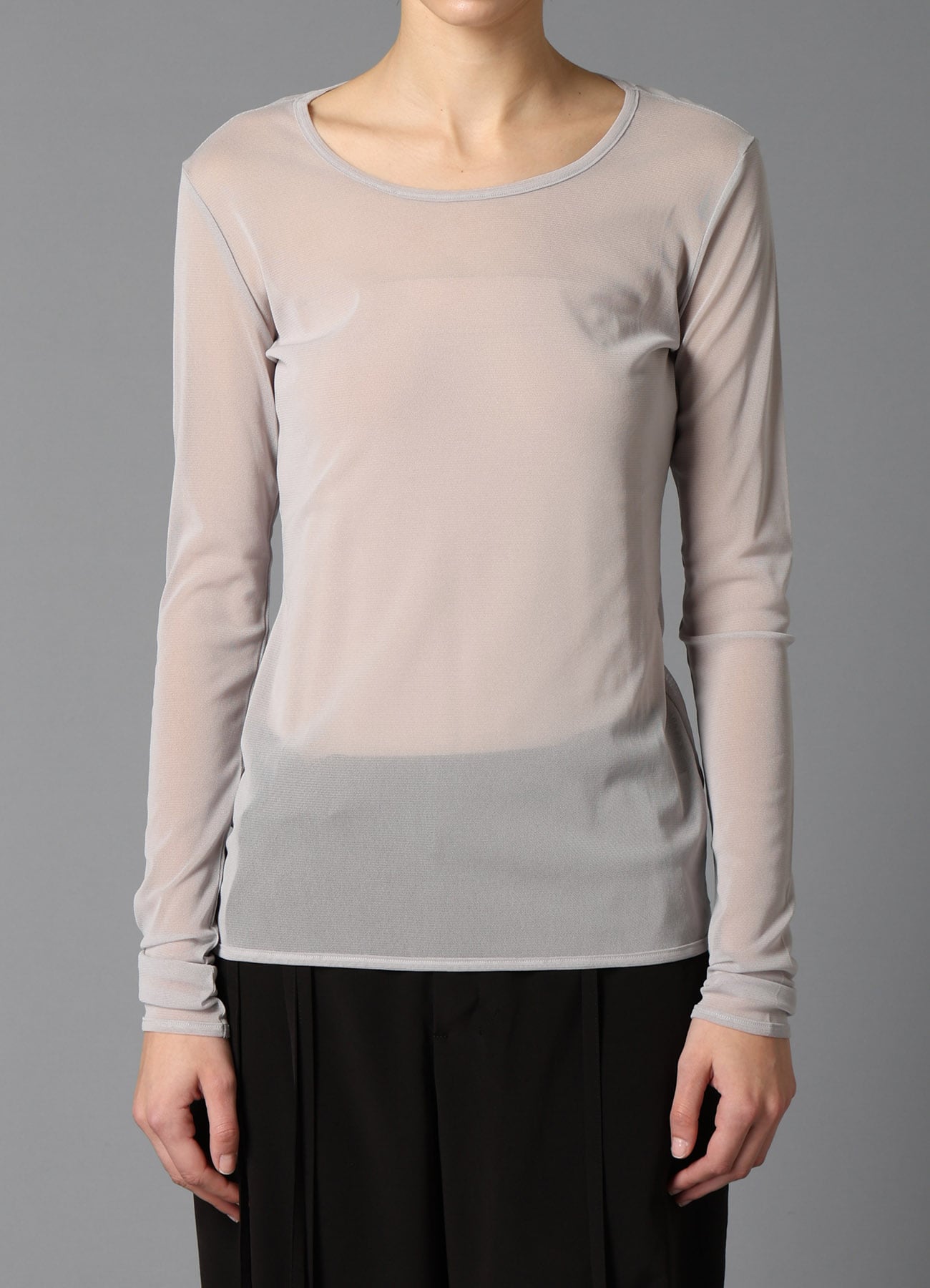 PE TULLE LONG T-SHIRT