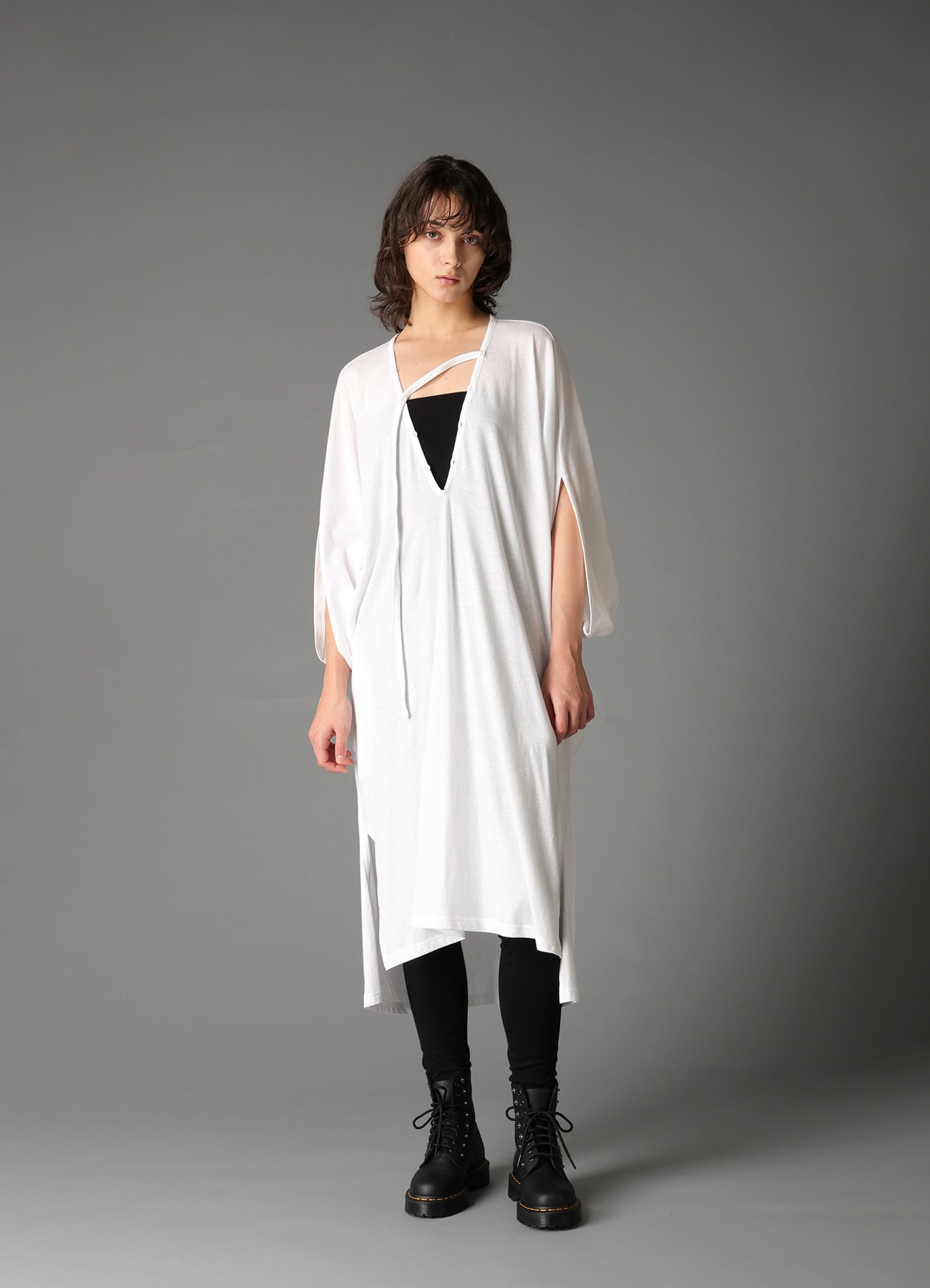40/- SINGLE JERSEY DOLMAN SLEEVE DRESS