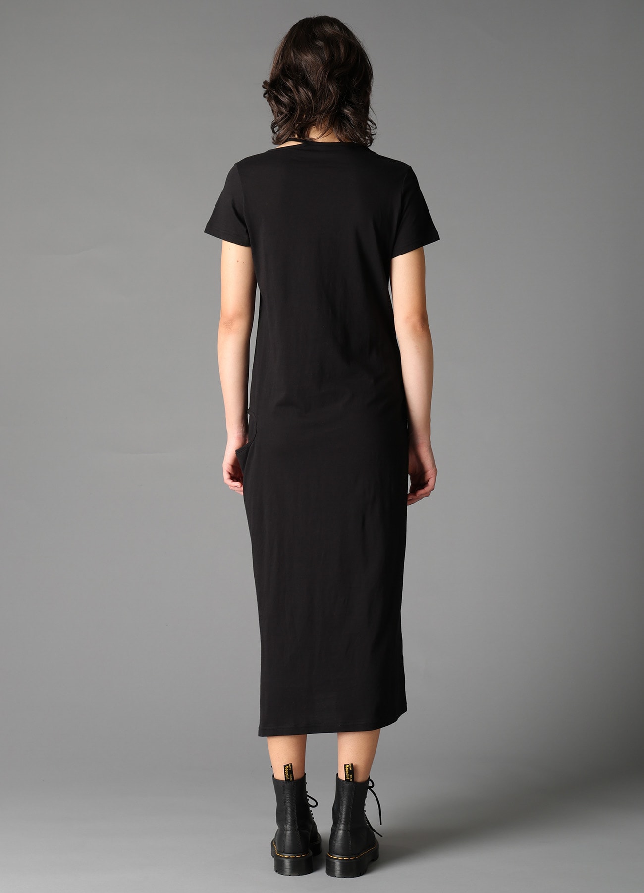 40/- SINGLE JERSEY BINDER DETAIL DRESS