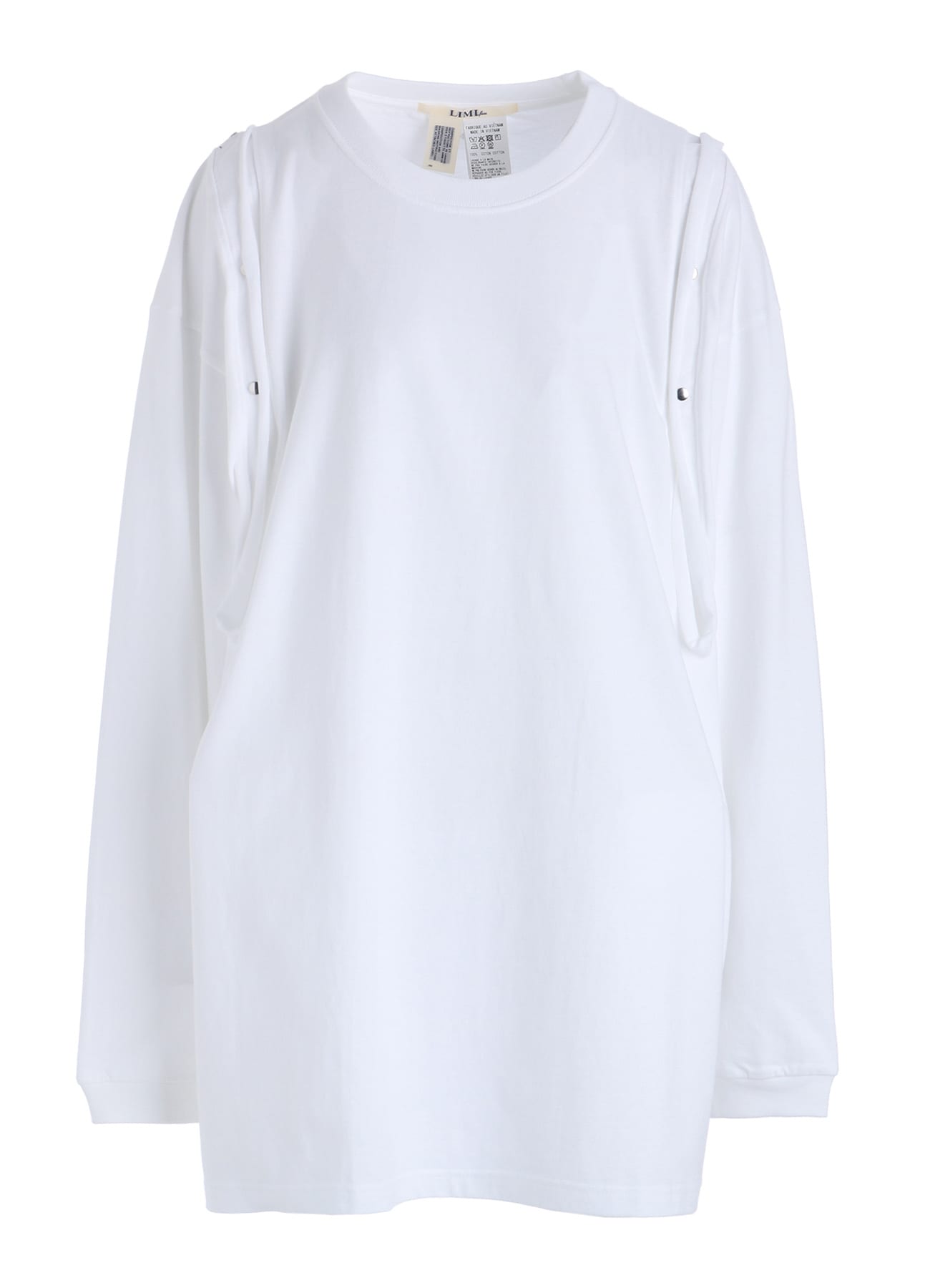 [LIMIted] DOT BUTTON REMAKE LONG SLEEVE T-SHIRT