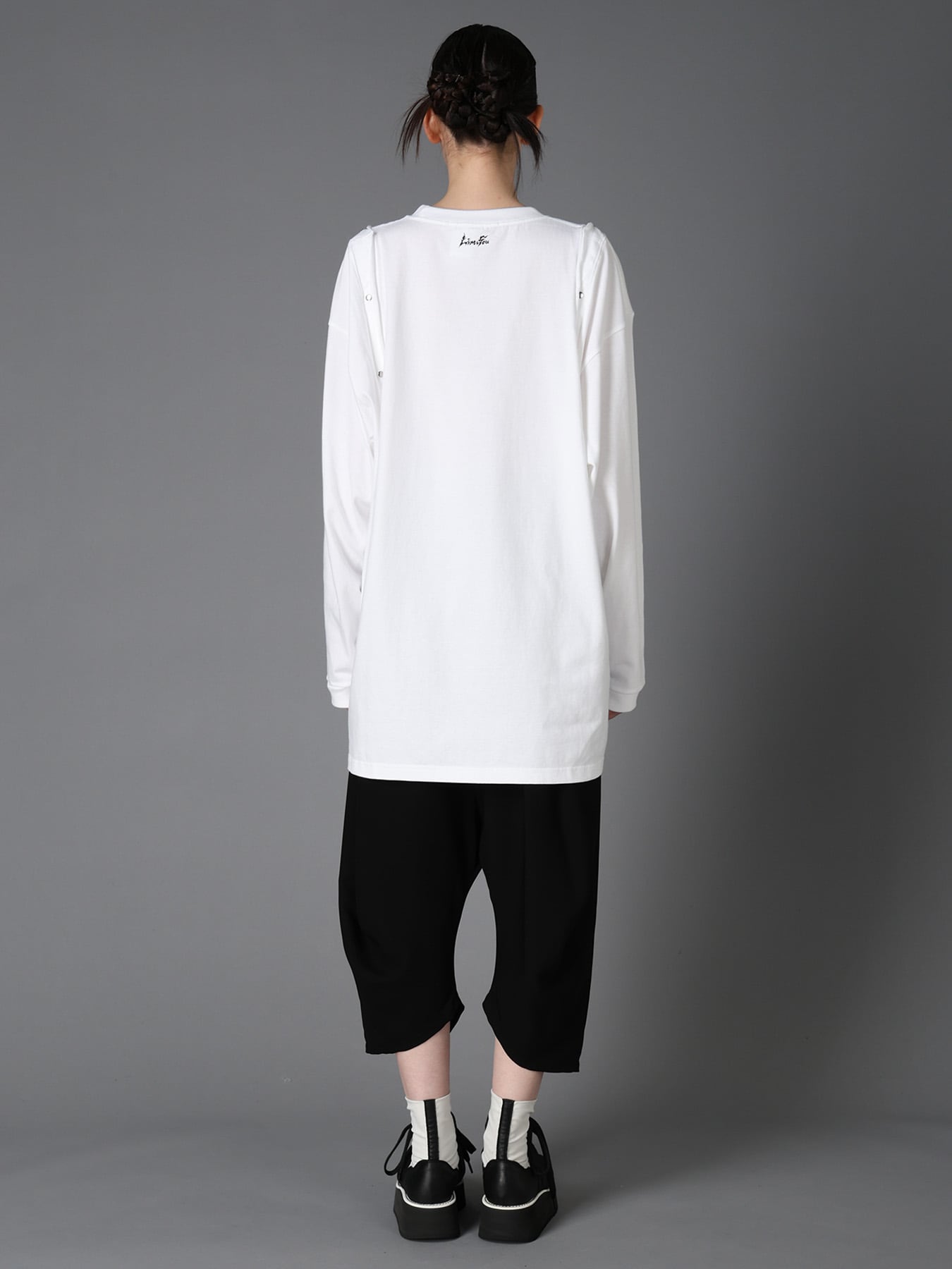 [LIMIted] DOT BUTTON REMAKE LONG SLEEVE T-SHIRT