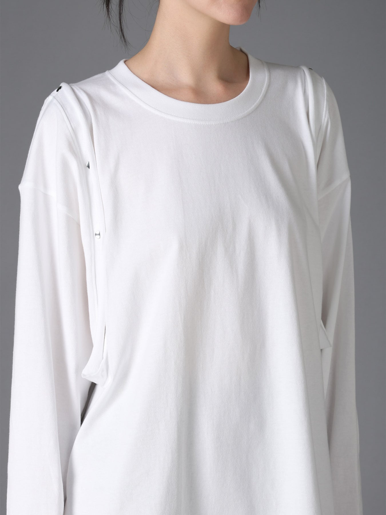 [LIMIted] DOT BUTTON REMAKE LONG SLEEVE T-SHIRT