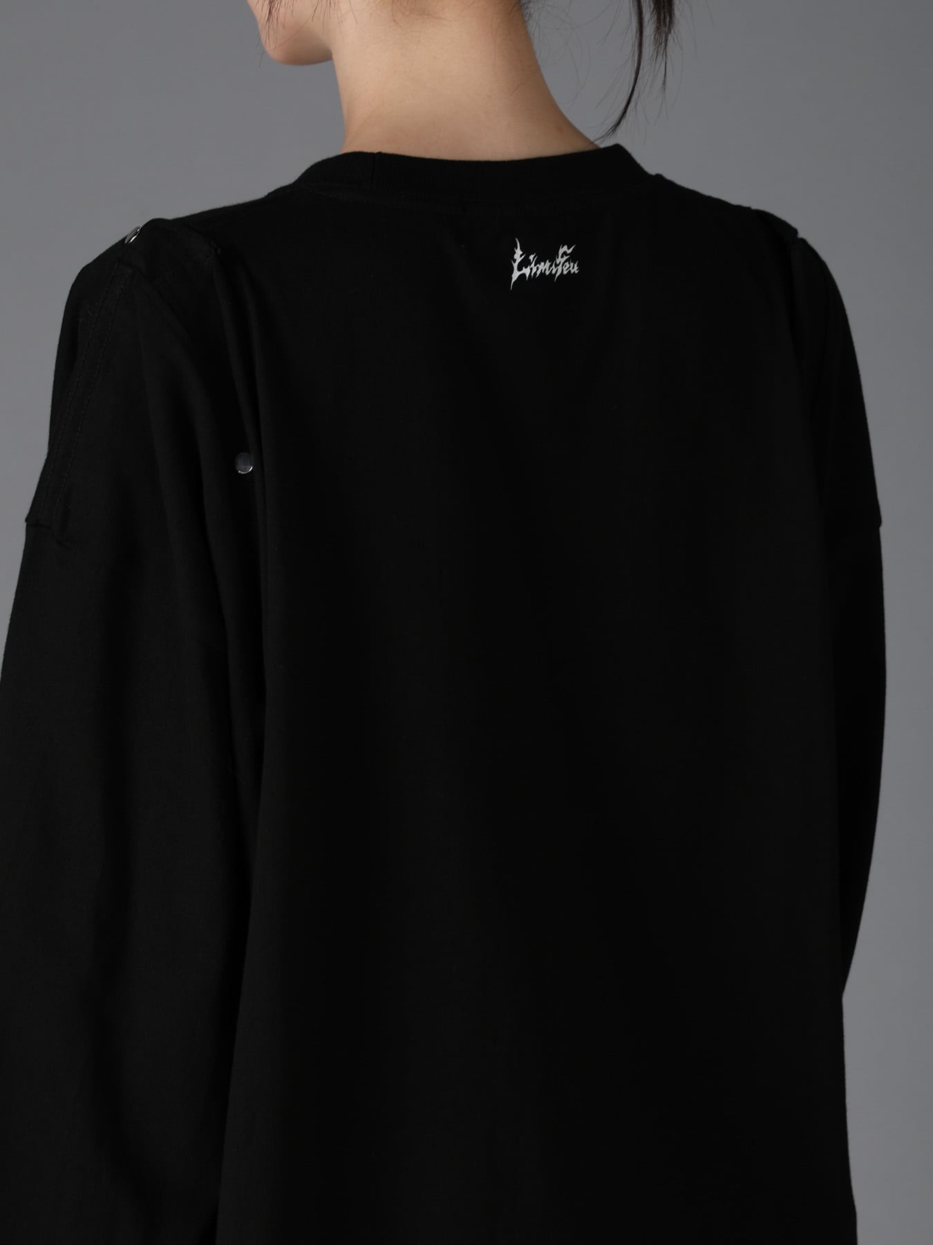 DOT BUTTON REMAKE LONG SLEEVE T-SHIRT