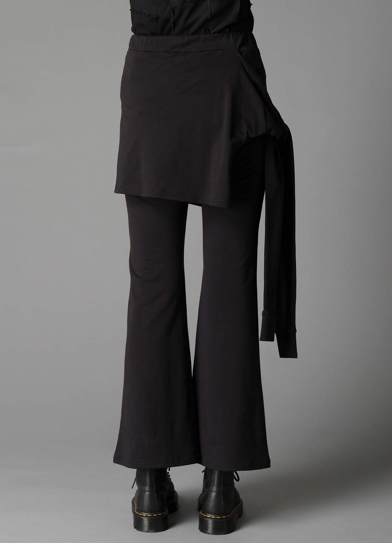 COTTON FRENCH TERRY LAYERED PANTS