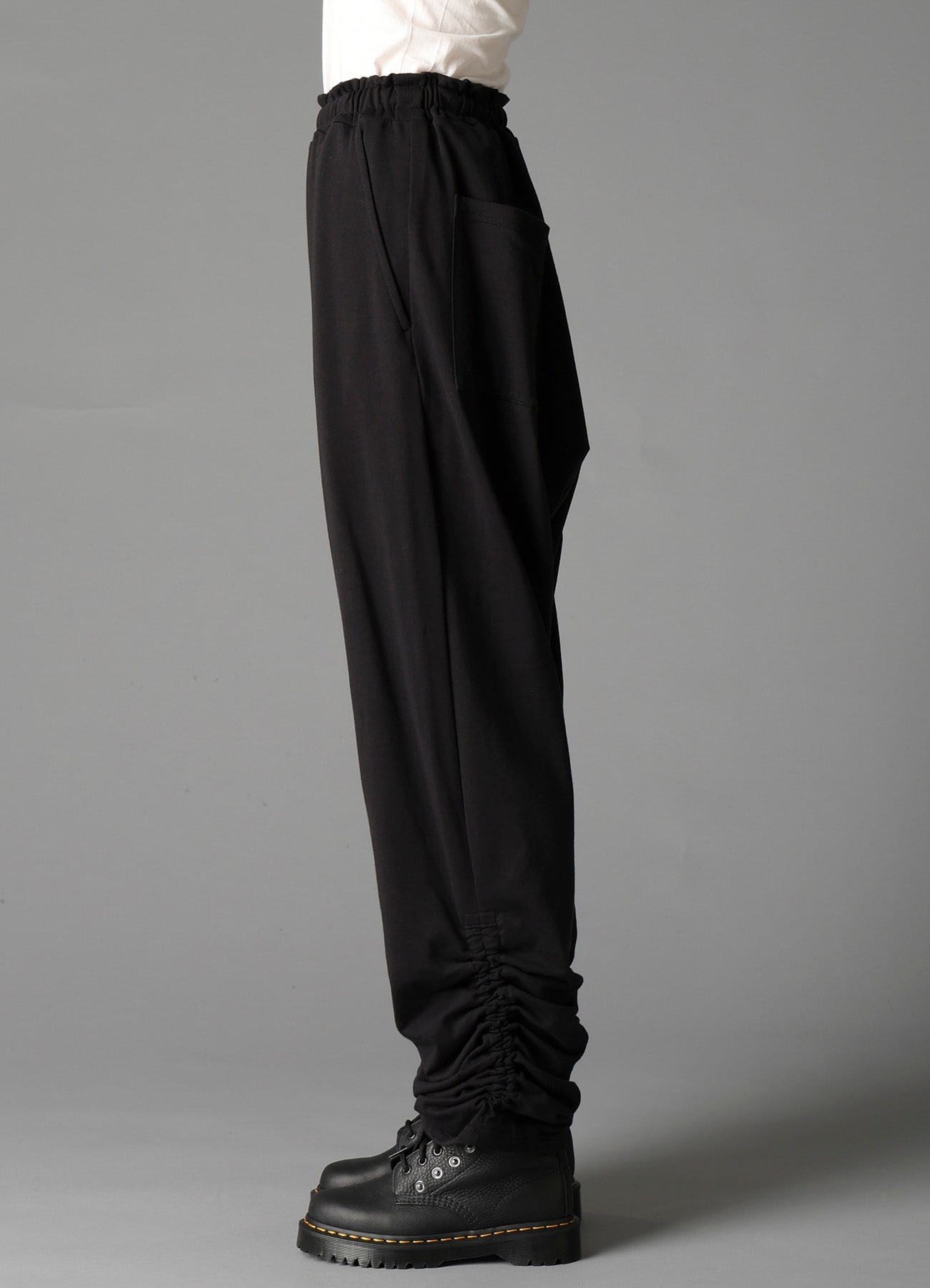 COTTON FRENCH TERRY DRAWSTRING PANTS