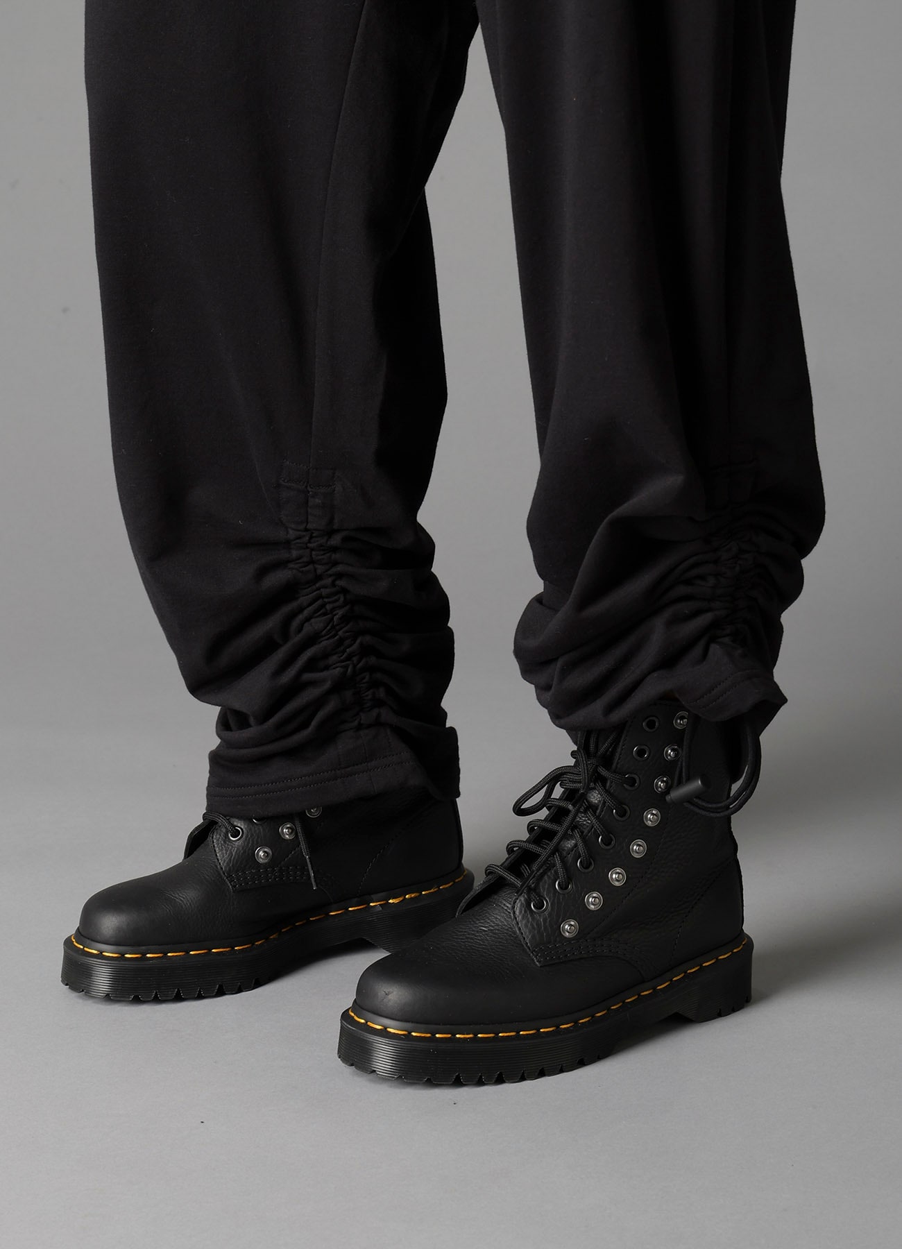 COTTON FRENCH TERRY DRAWSTRING PANTS