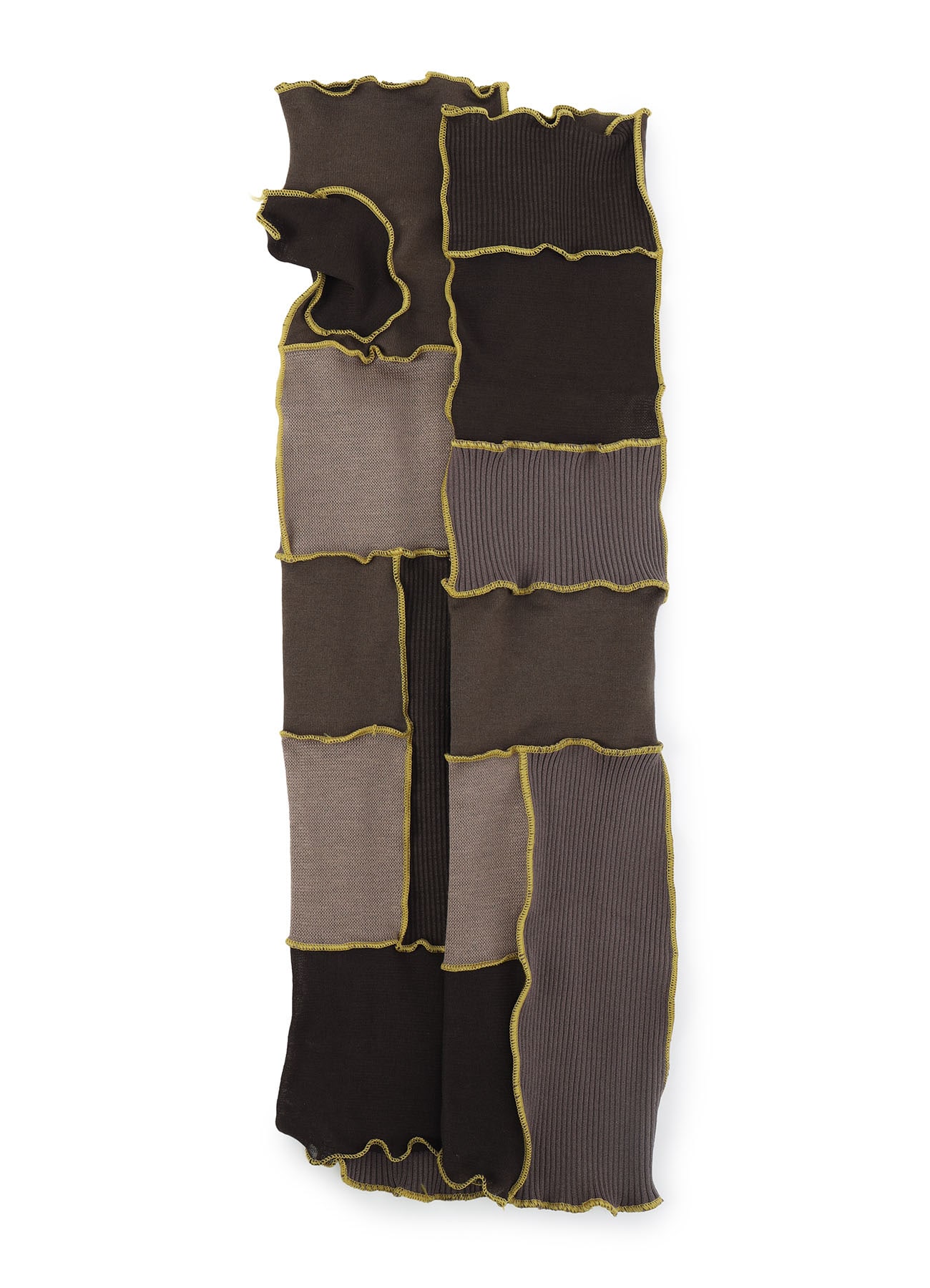 PATCHWORK CUT OFF GLOVE