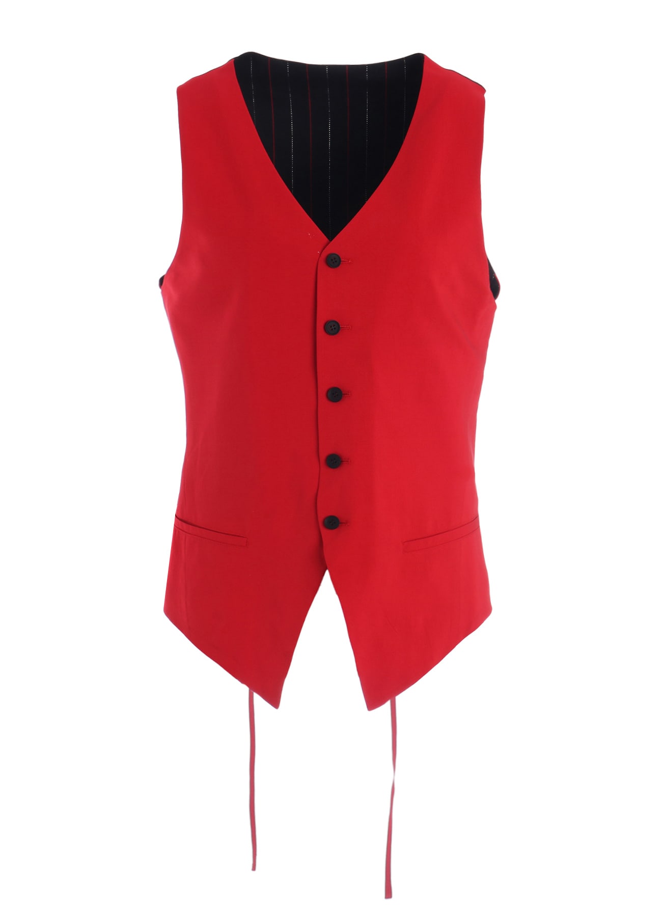 RY/ WRINKLED LACE UP VEST