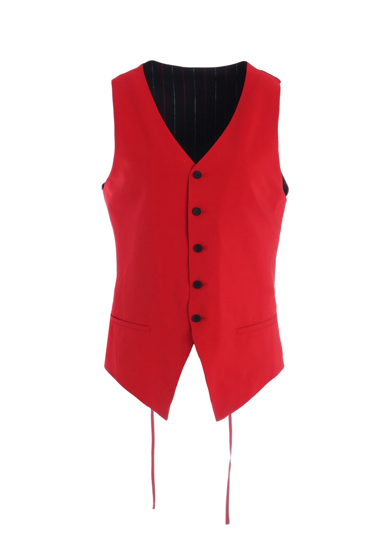 RY/ WRINKLED LACE UP VEST