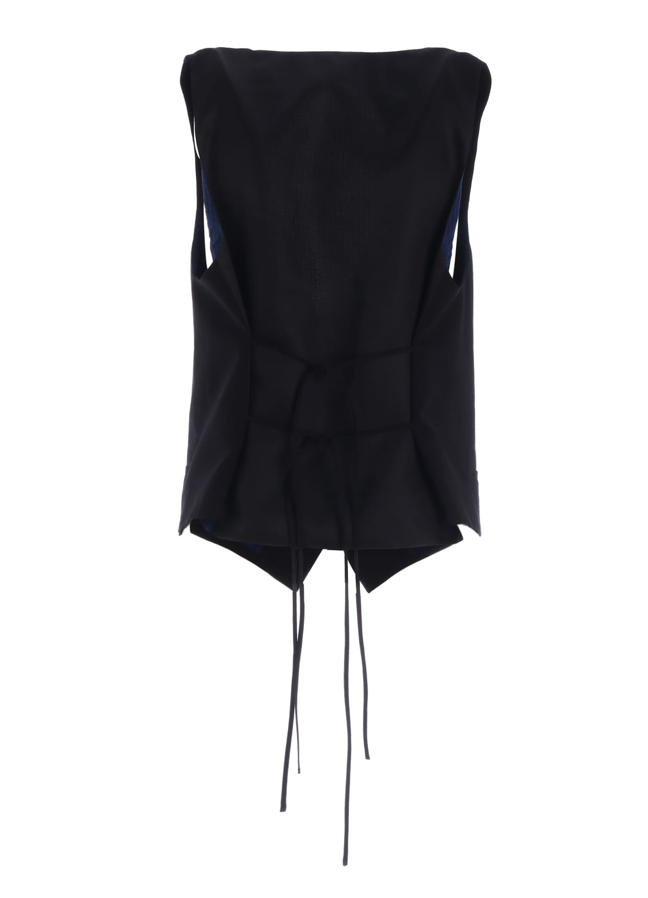 C/LI MUSLIN COLLARED VEST