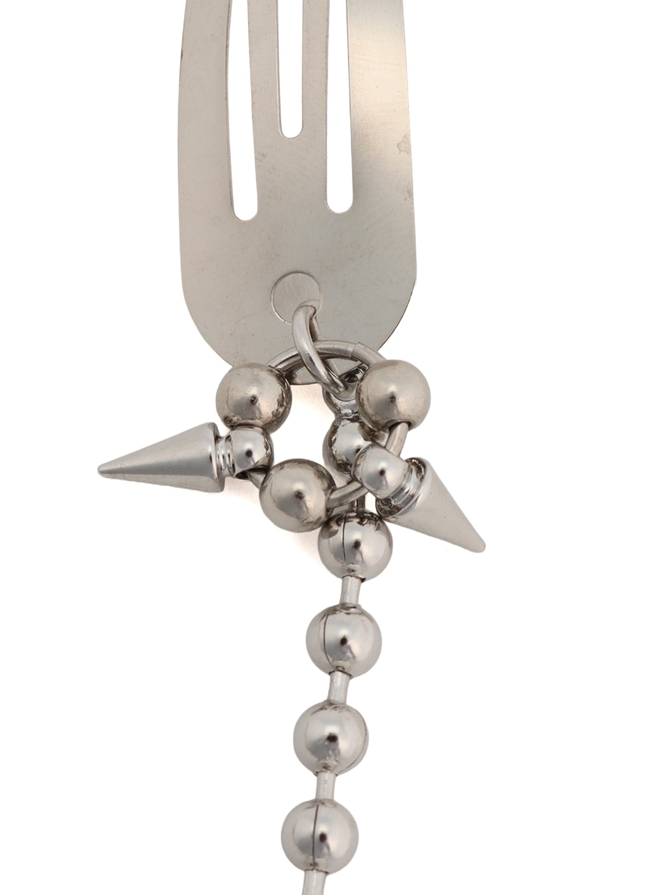RHODIUM CHAIN HAIR PIN