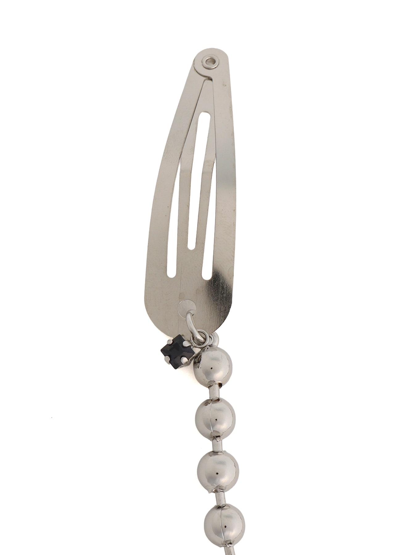 RHODIUM CHAIN HAIR PIN