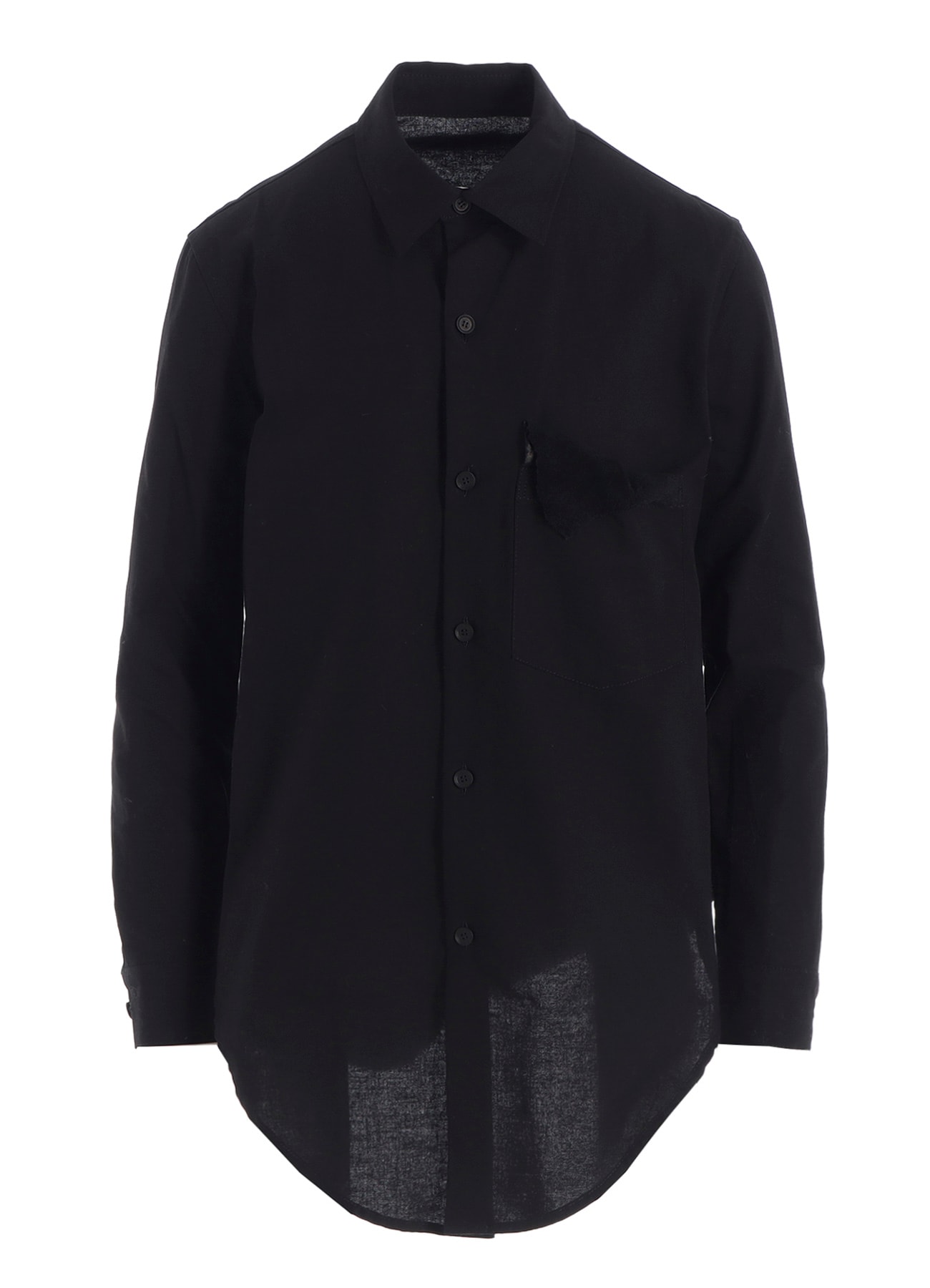 LIGHT POPLIN POCKET SQUARE SHIRT