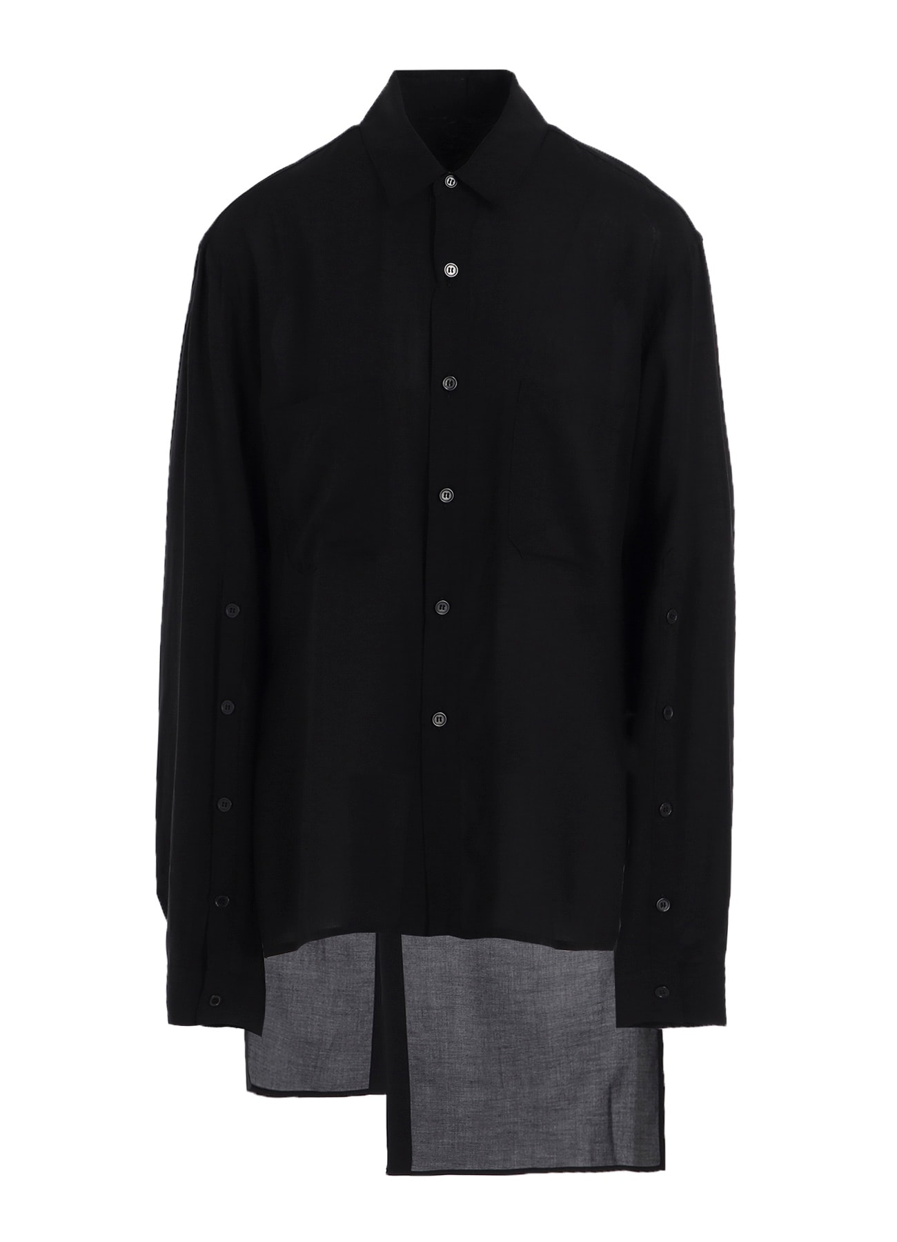 SOFT LAWN BACK SLIT SHIRT