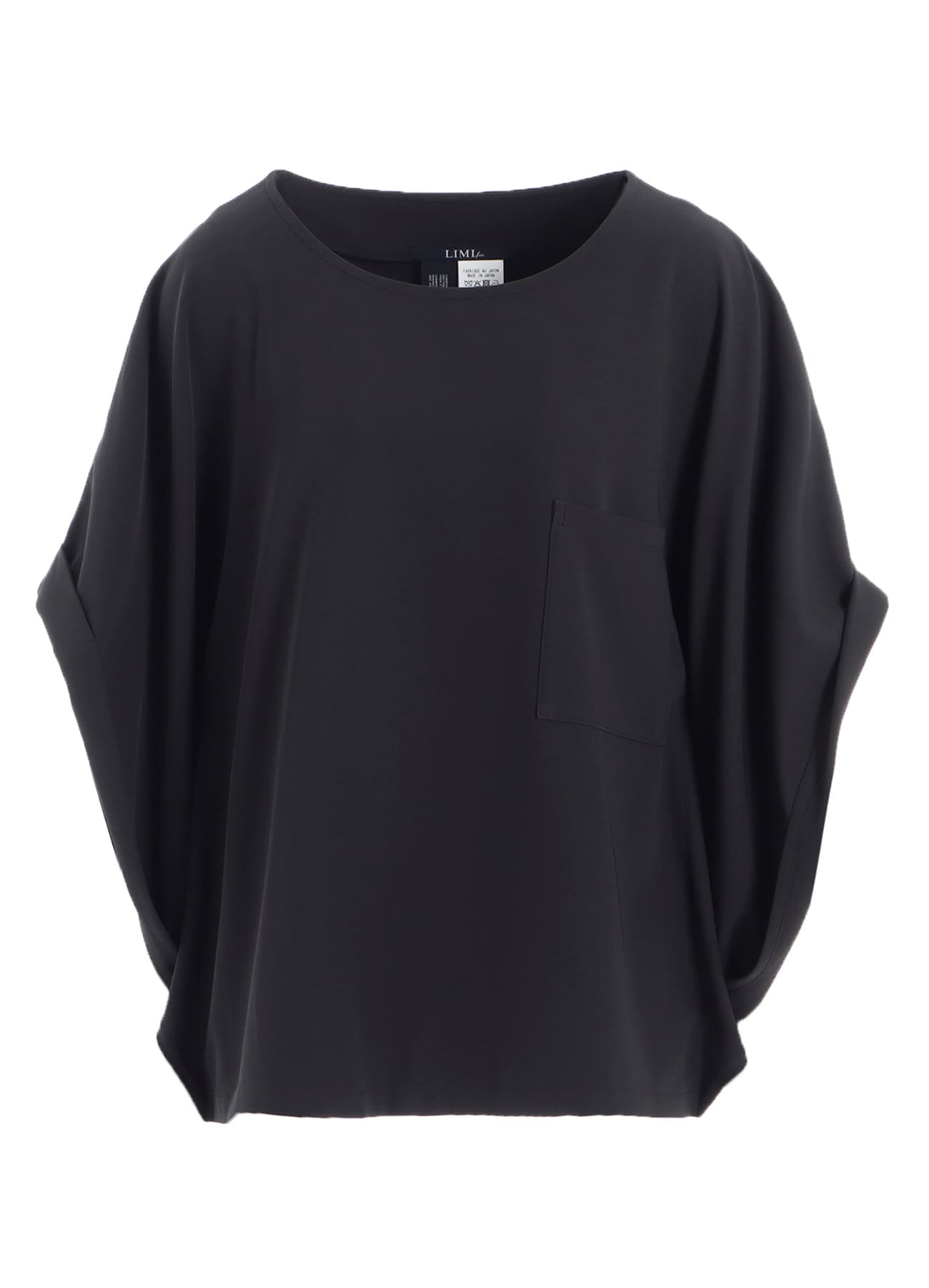 DOUBLE SATIN DOLMAN SLEEVE BLOUSE B