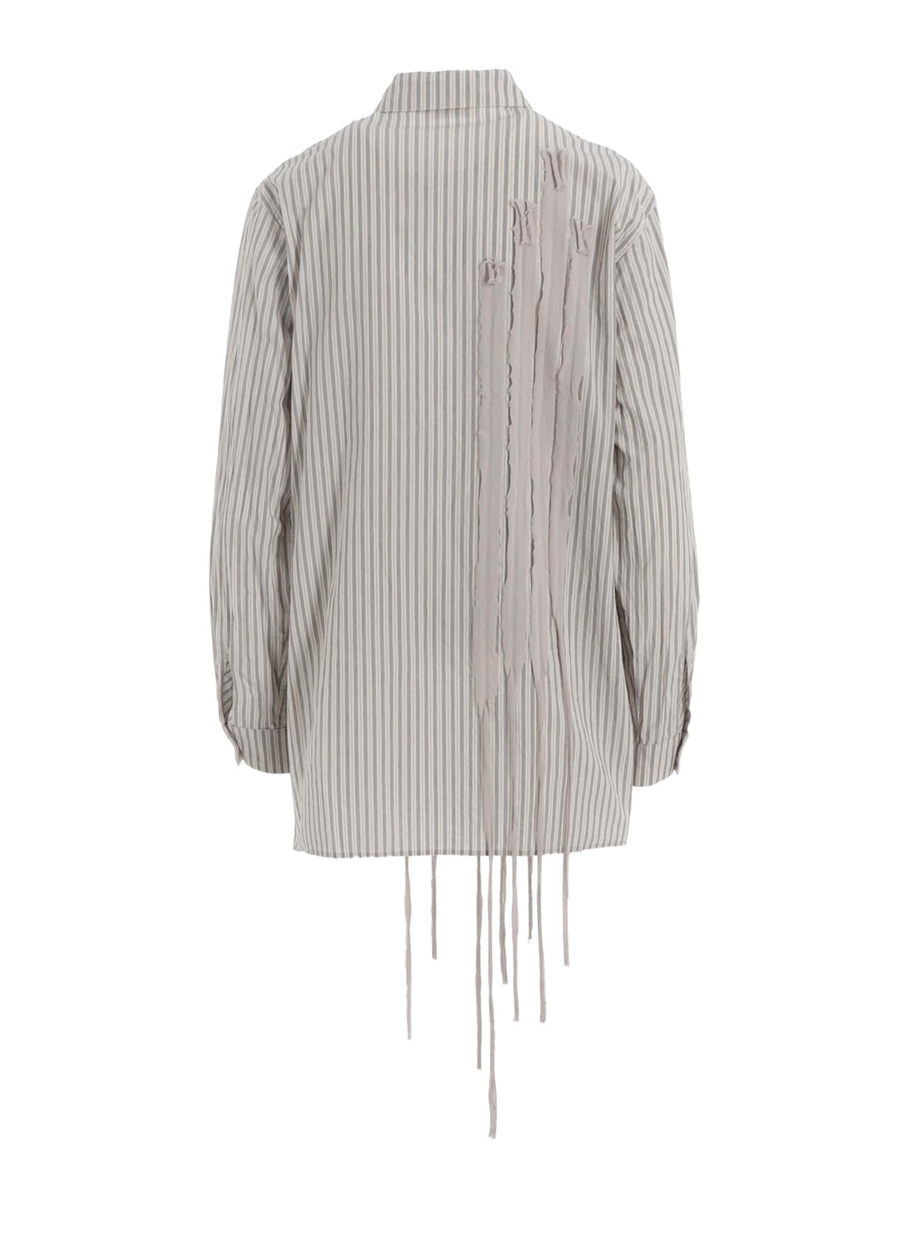 STRIPE SHIRT WITH TAPE A