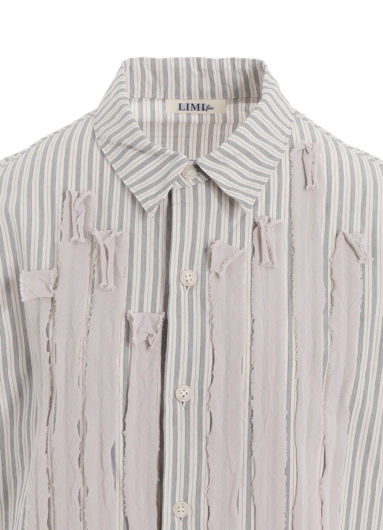 STRIPE SHIRT WITH TAPE A