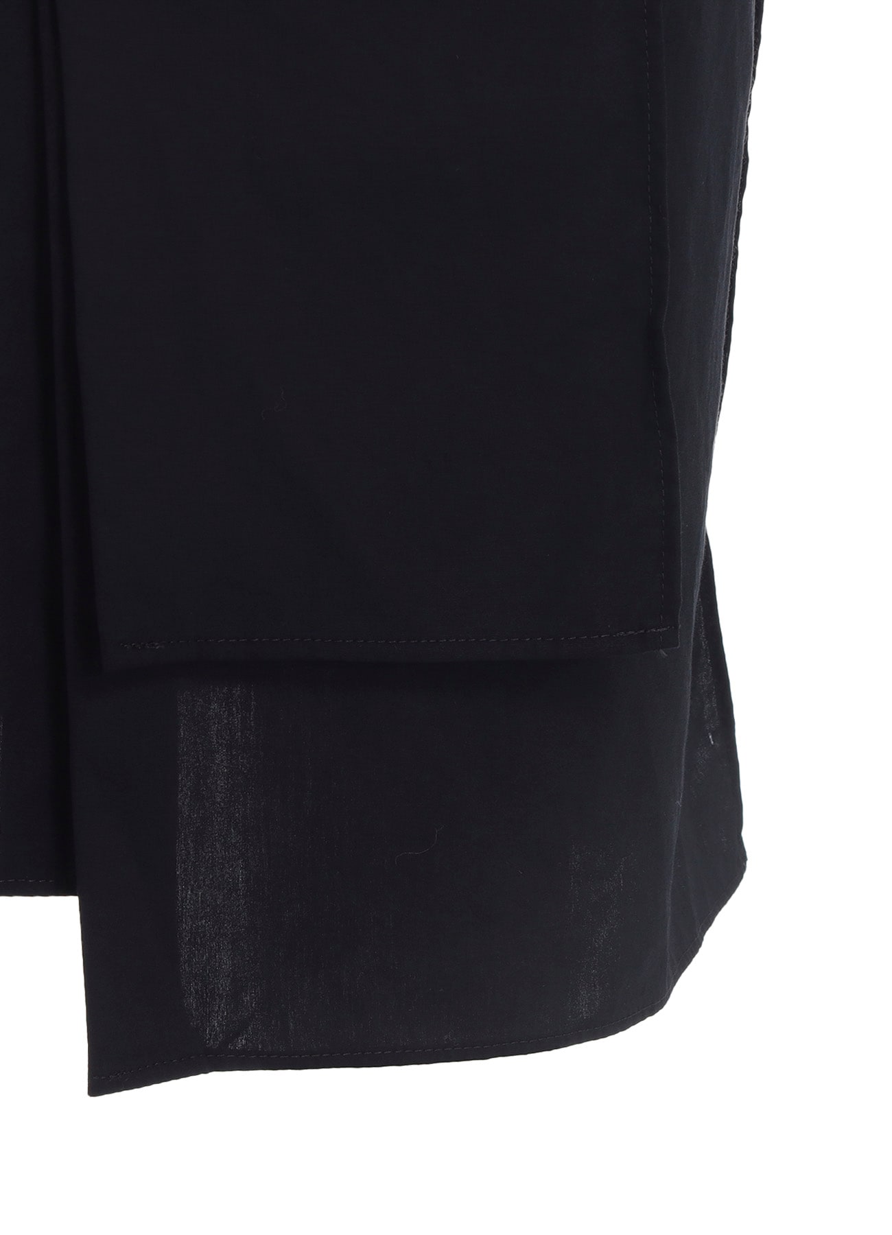 100/2 BROAD COTTON LAYERED LONG SHIRT