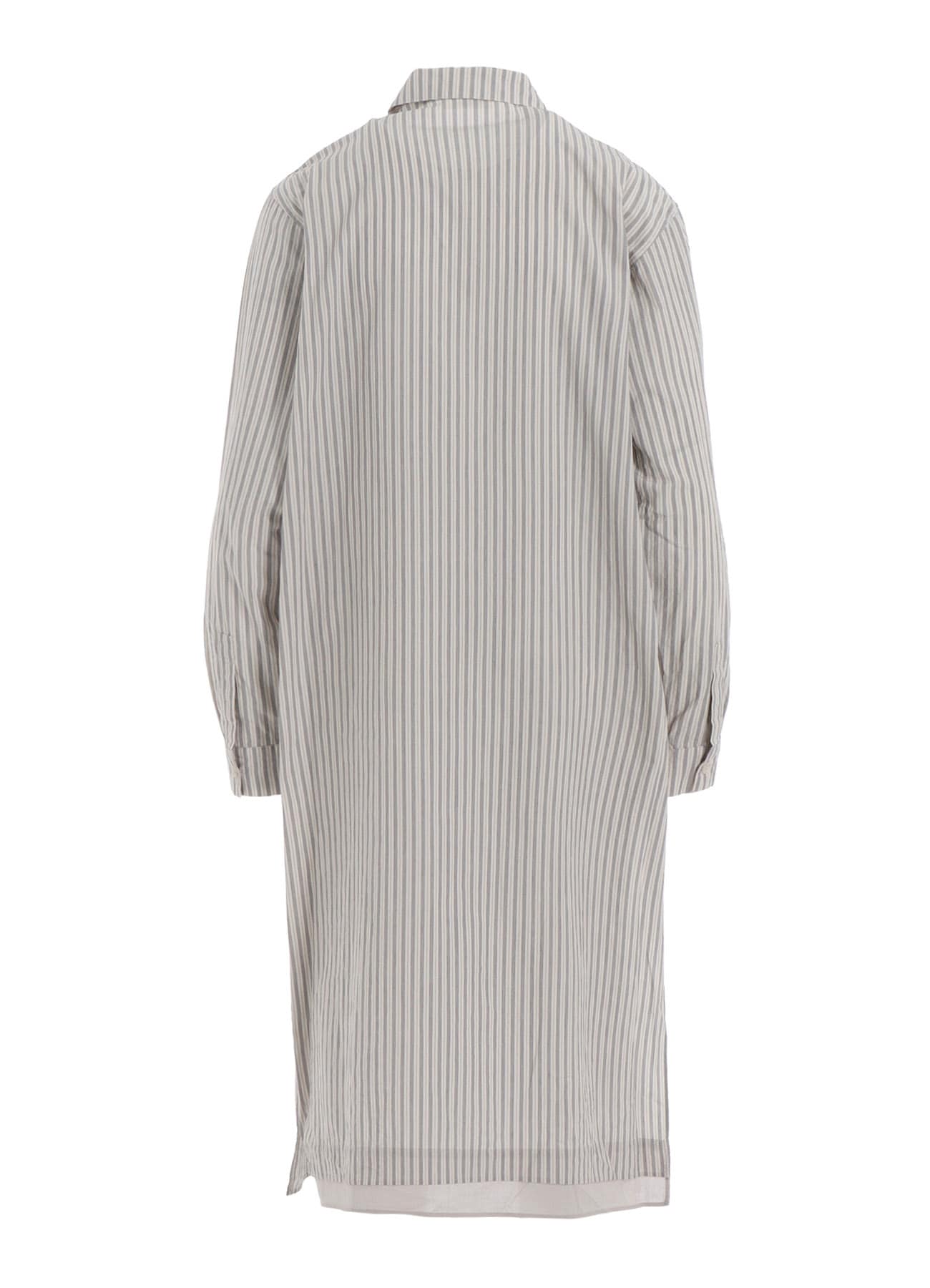 STRIPE LAYERED LONG SHIRT