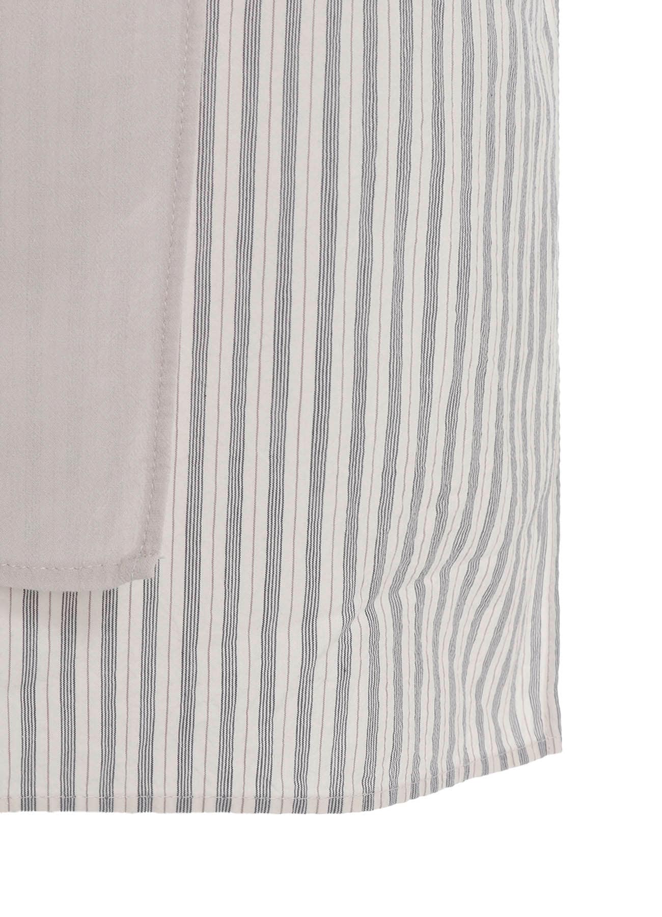 STRIPE LAYERED LONG SHIRT