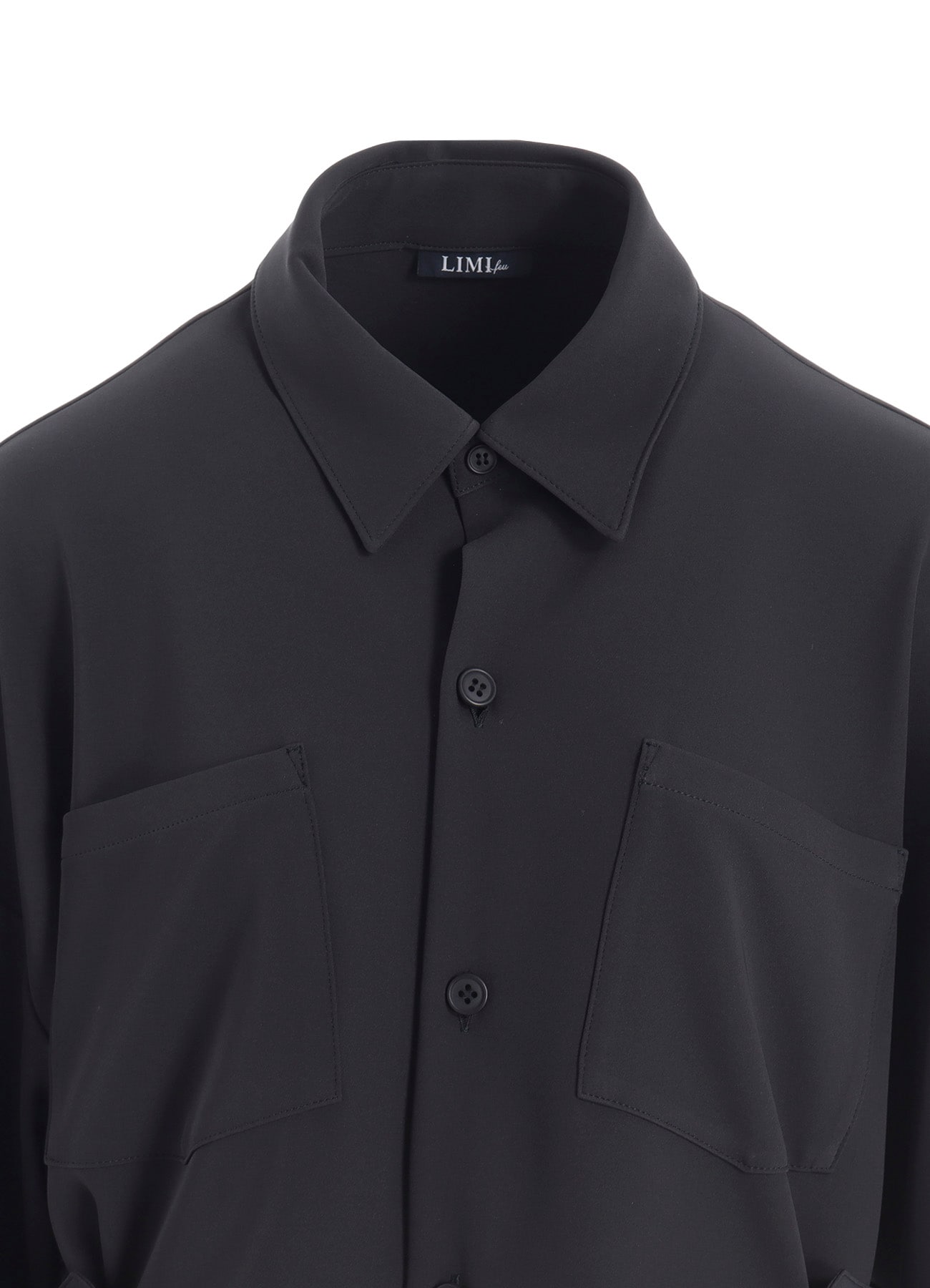 DOUBLE SATIN SHIRT WITH WAIST TAB B