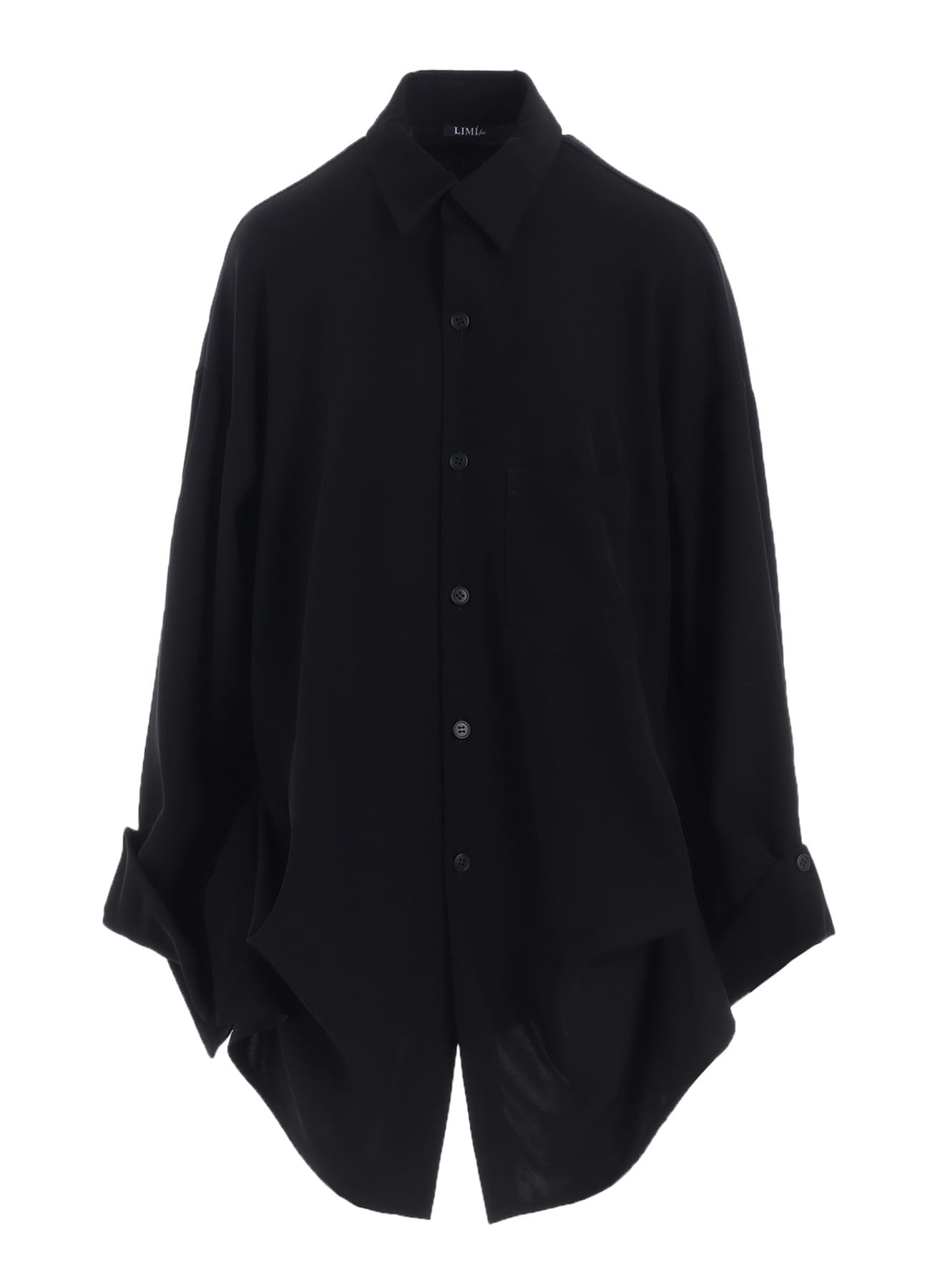 DOUBLE SATIN DRAPE SLEEVE DRESS A