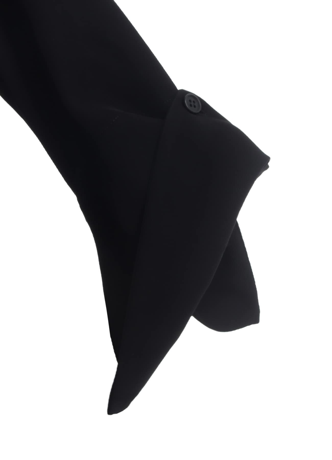 DOUBLE SATIN DRAPE SLEEVE DRESS A