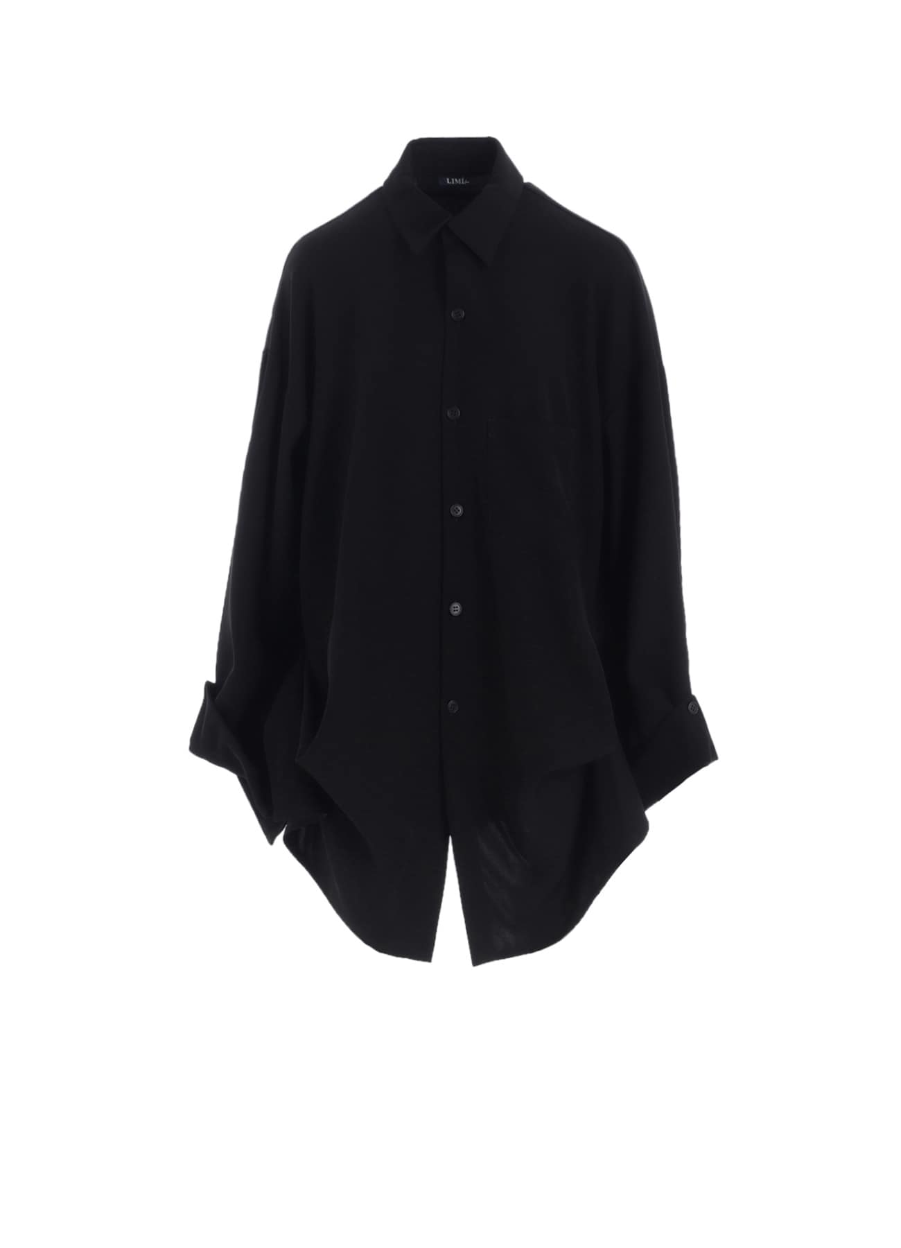 DOUBLE SATIN DRAPE SLEEVE DRESS A