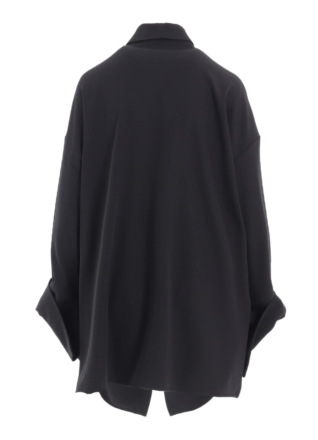 DOUBLE SATIN DRAPE SLEEVE DRESS B