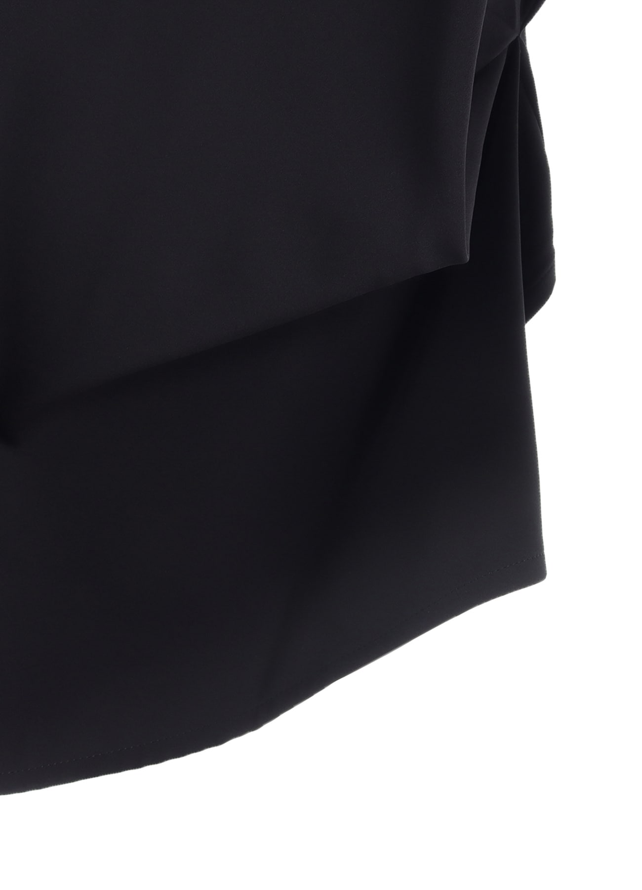DOUBLE SATIN DRAPE SLEEVE DRESS B