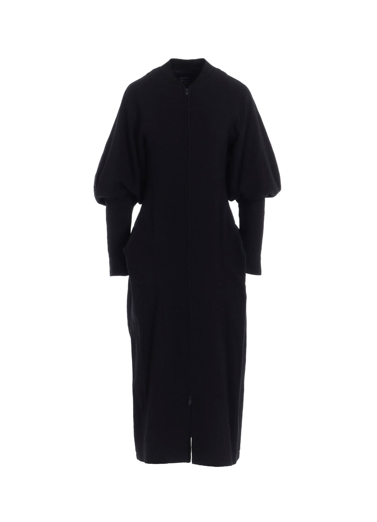SHRINKED SERGE BALLOON SLEEVE COAT