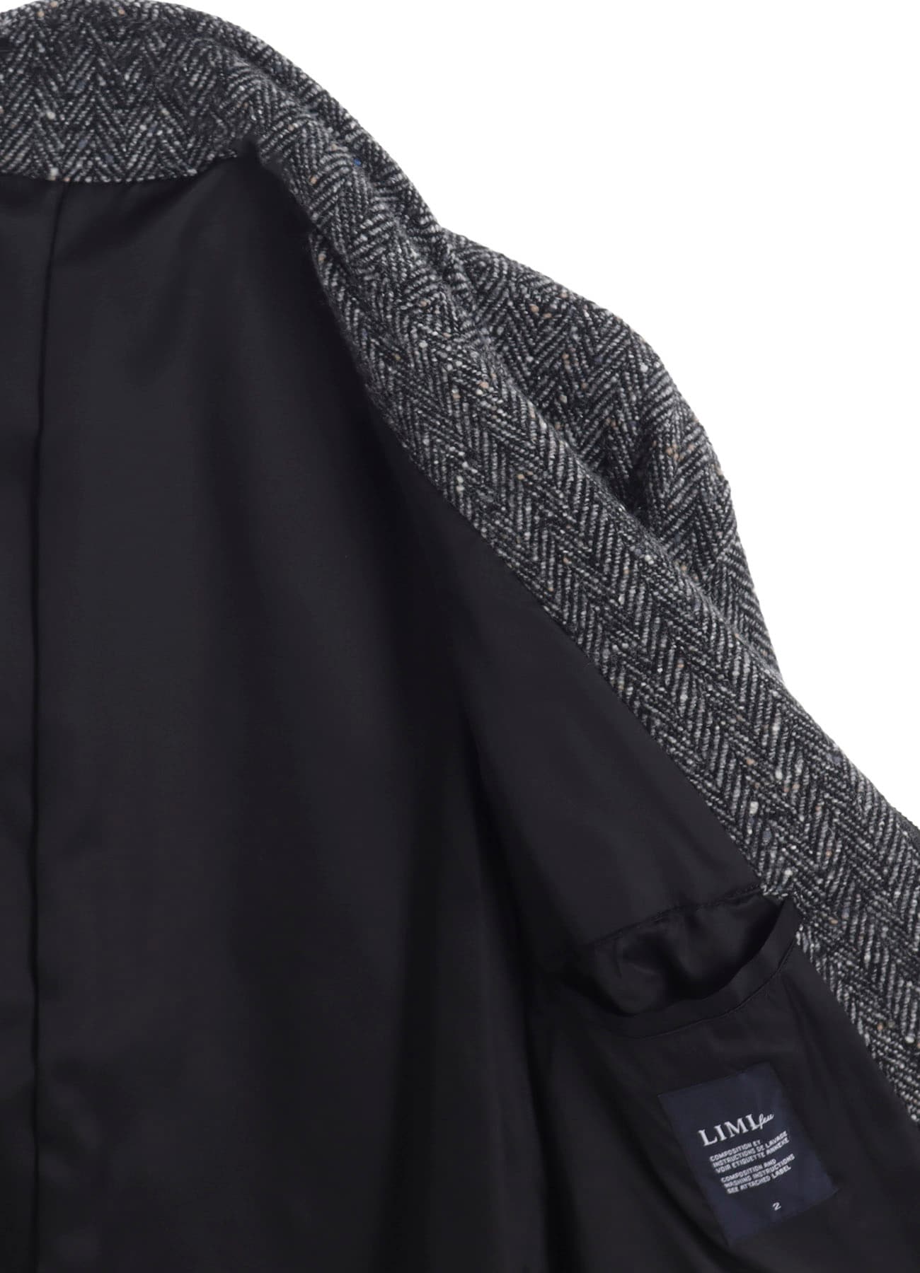 NEP TWEED TRENCH COAT WITH BELT