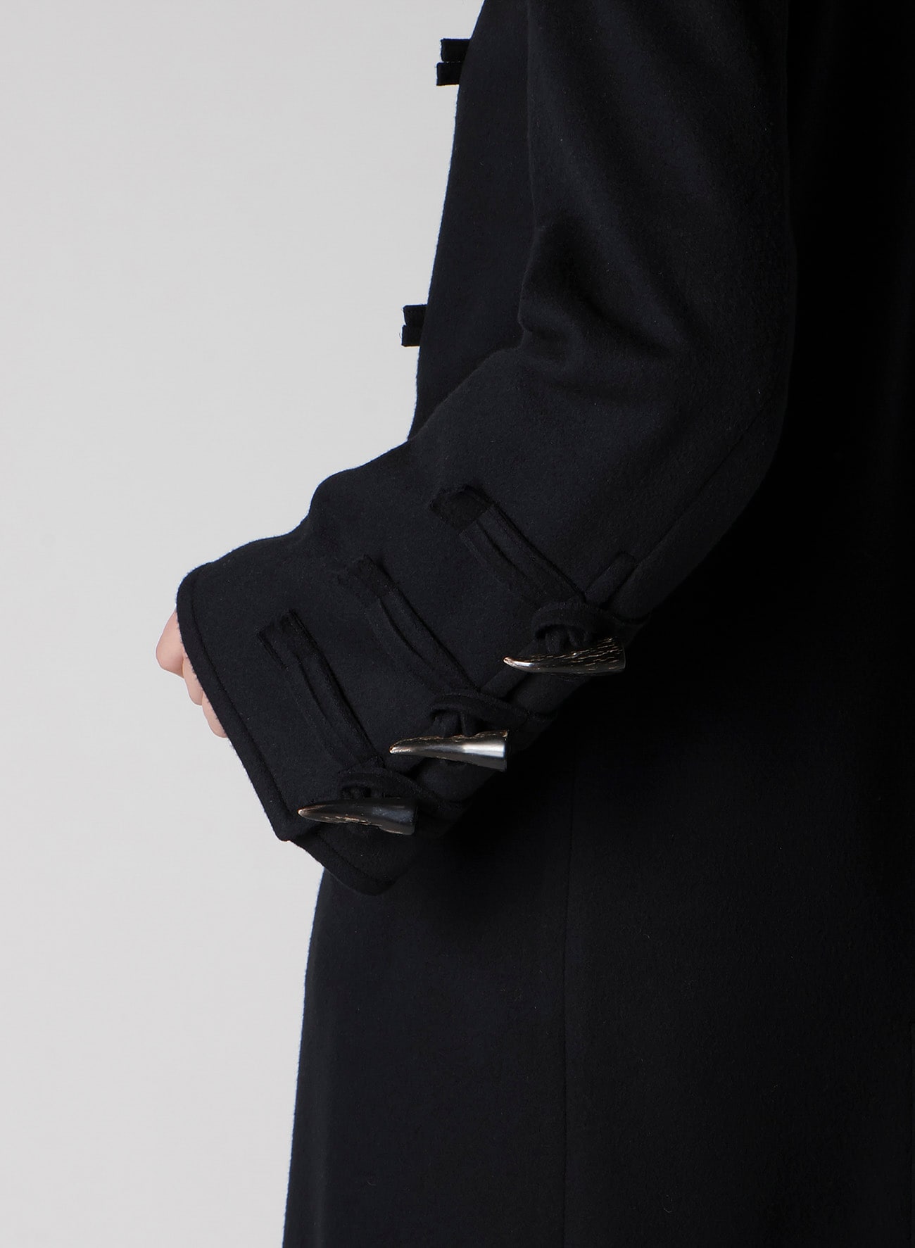 LIGHT MOSSER DUFFLE LONG COAT