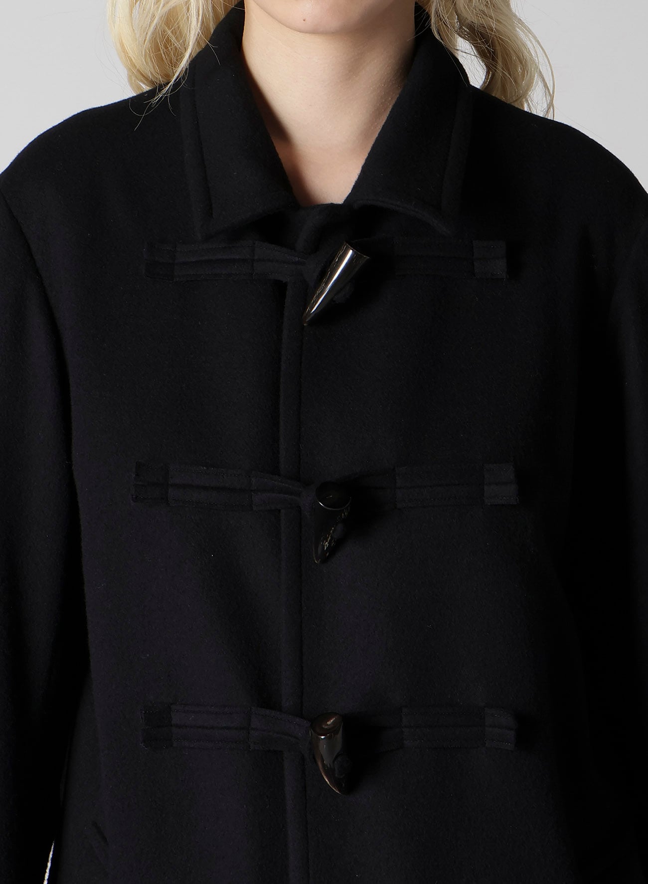 LIGHT MOSSER DUFFLE LONG COAT