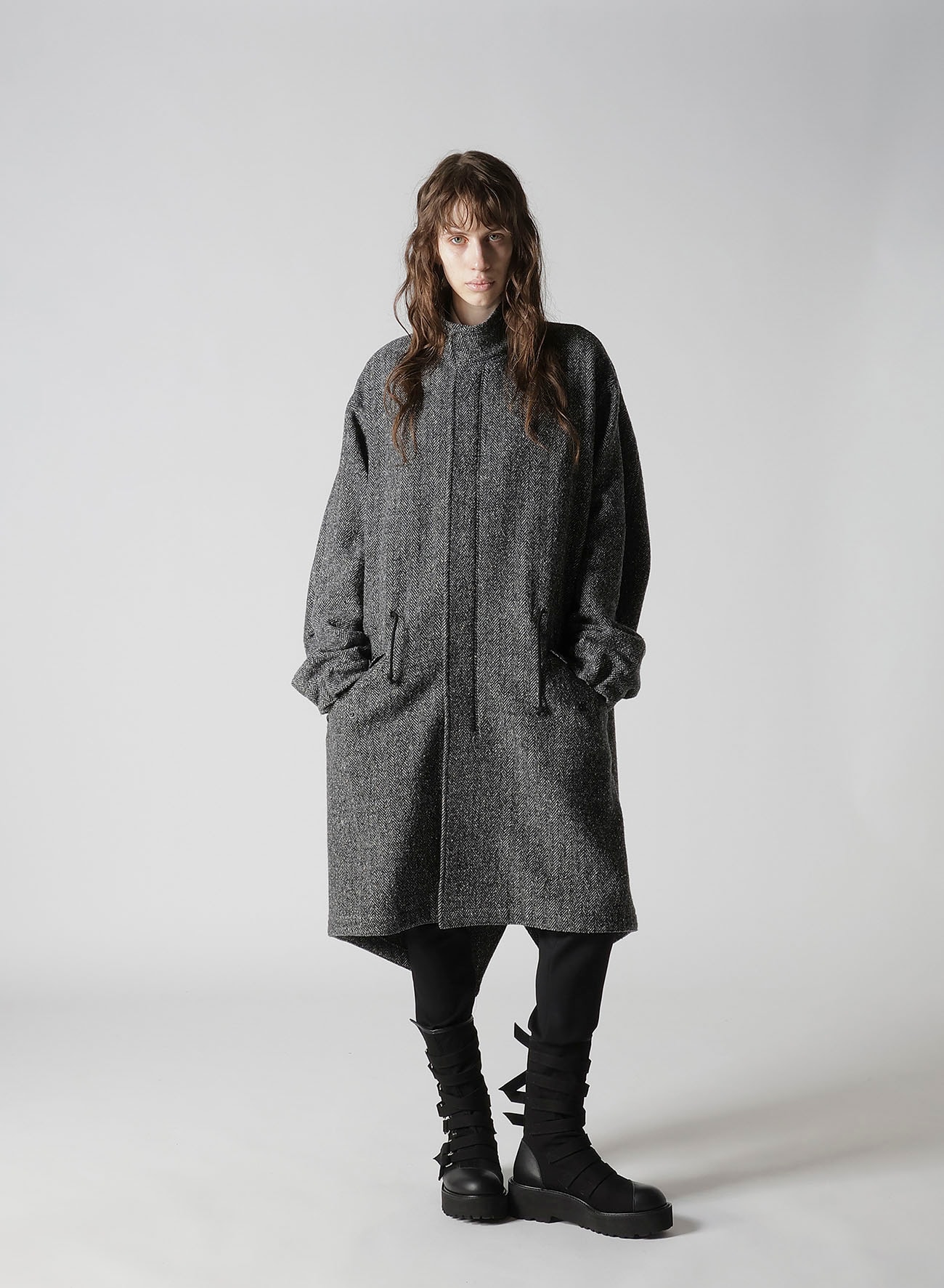 NEP TWEED MODS COAT