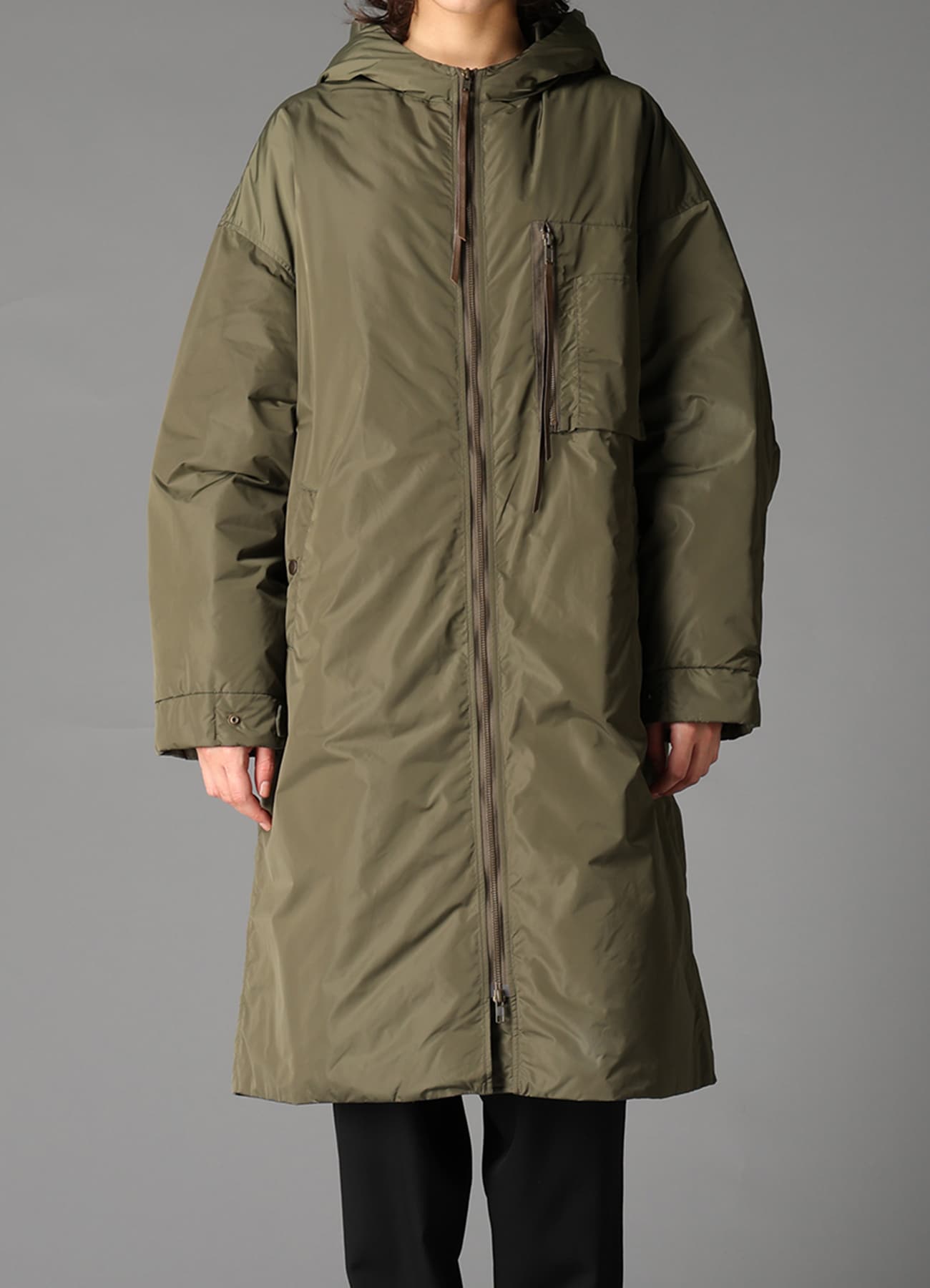 DOWN COAT(S Khaki): LIMI feu｜THE SHOP YOHJI YAMAMOTO