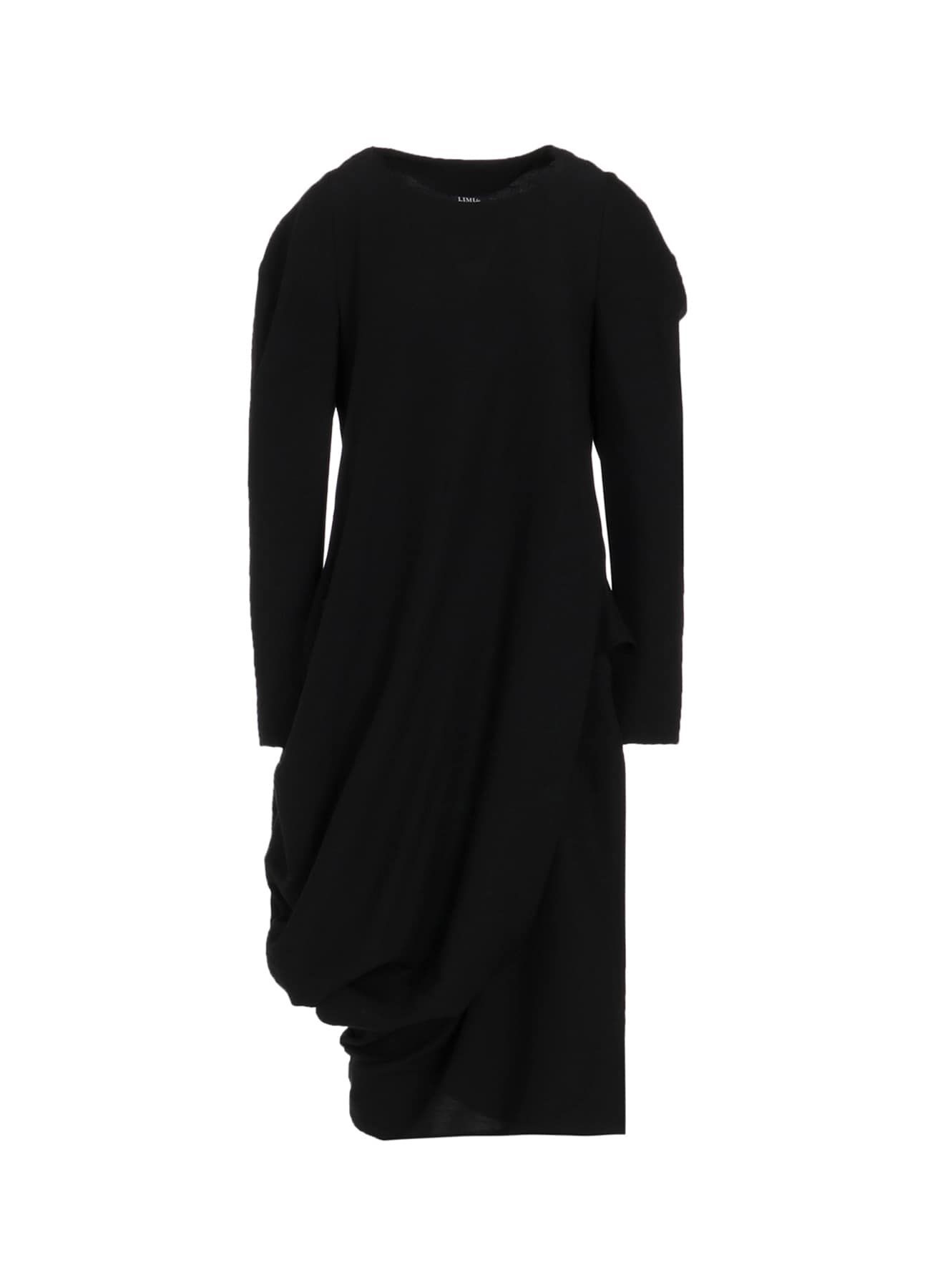 MILLED GABARDINE TWIST DRESS