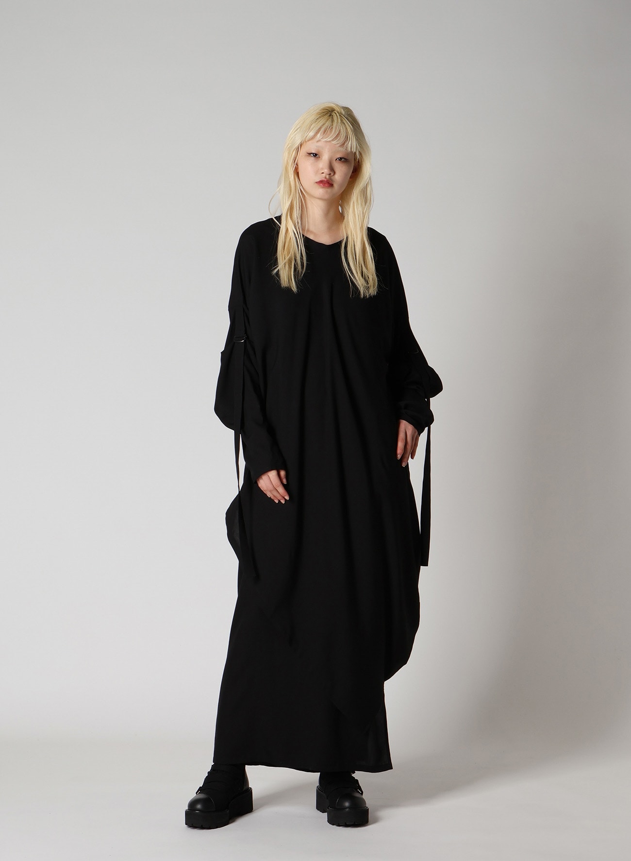 POPLIN LAYERED DRESS