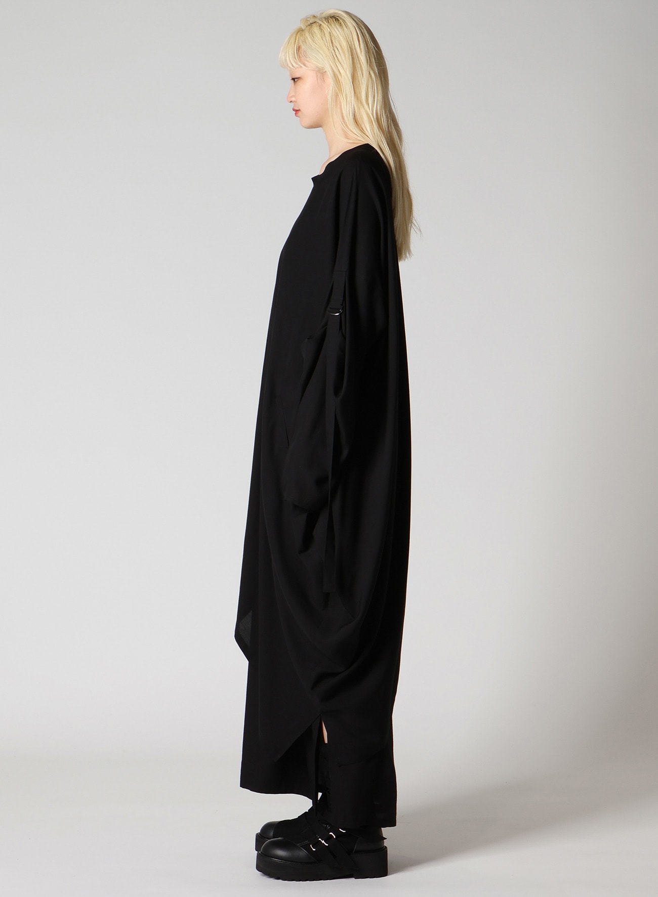 POPLIN LAYERED DRESS