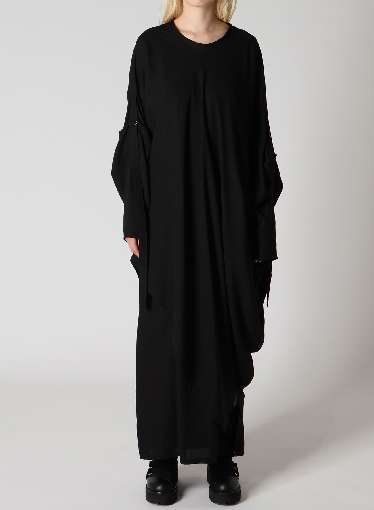 POPLIN LAYERED DRESS