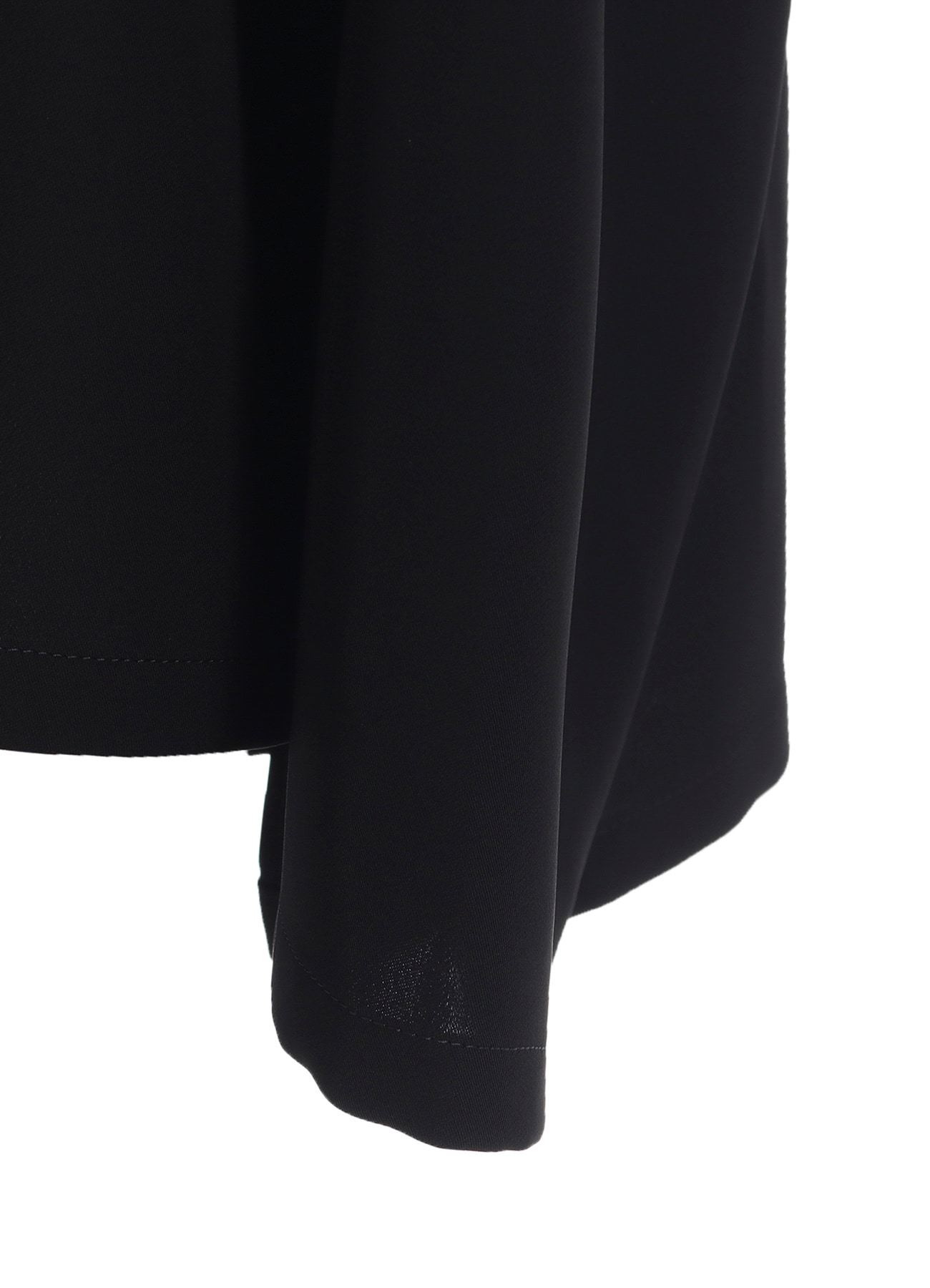 DOUBLE SATIN SQUARE FRILL DRESS A