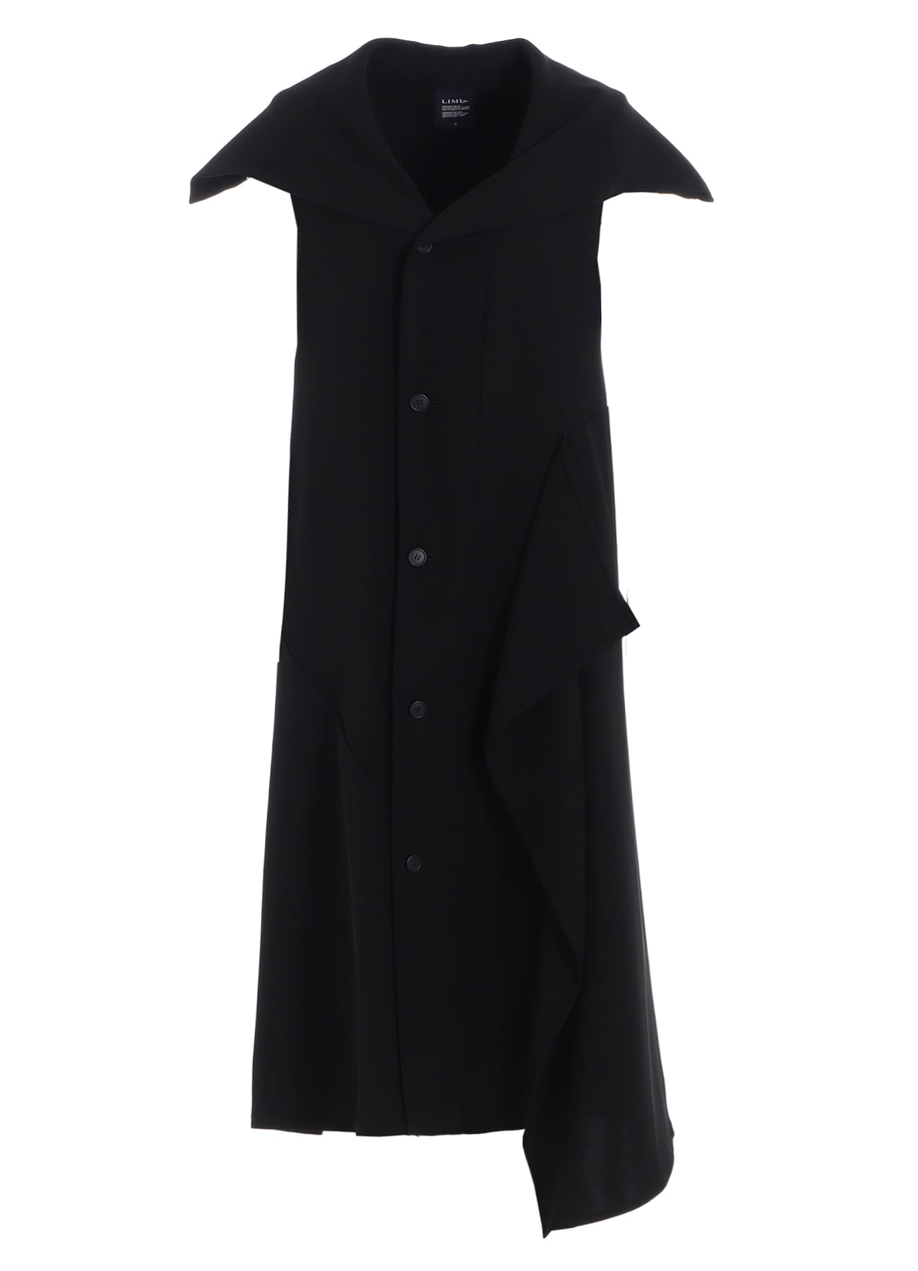 DOUBLE SATIN DRAPE DRESS