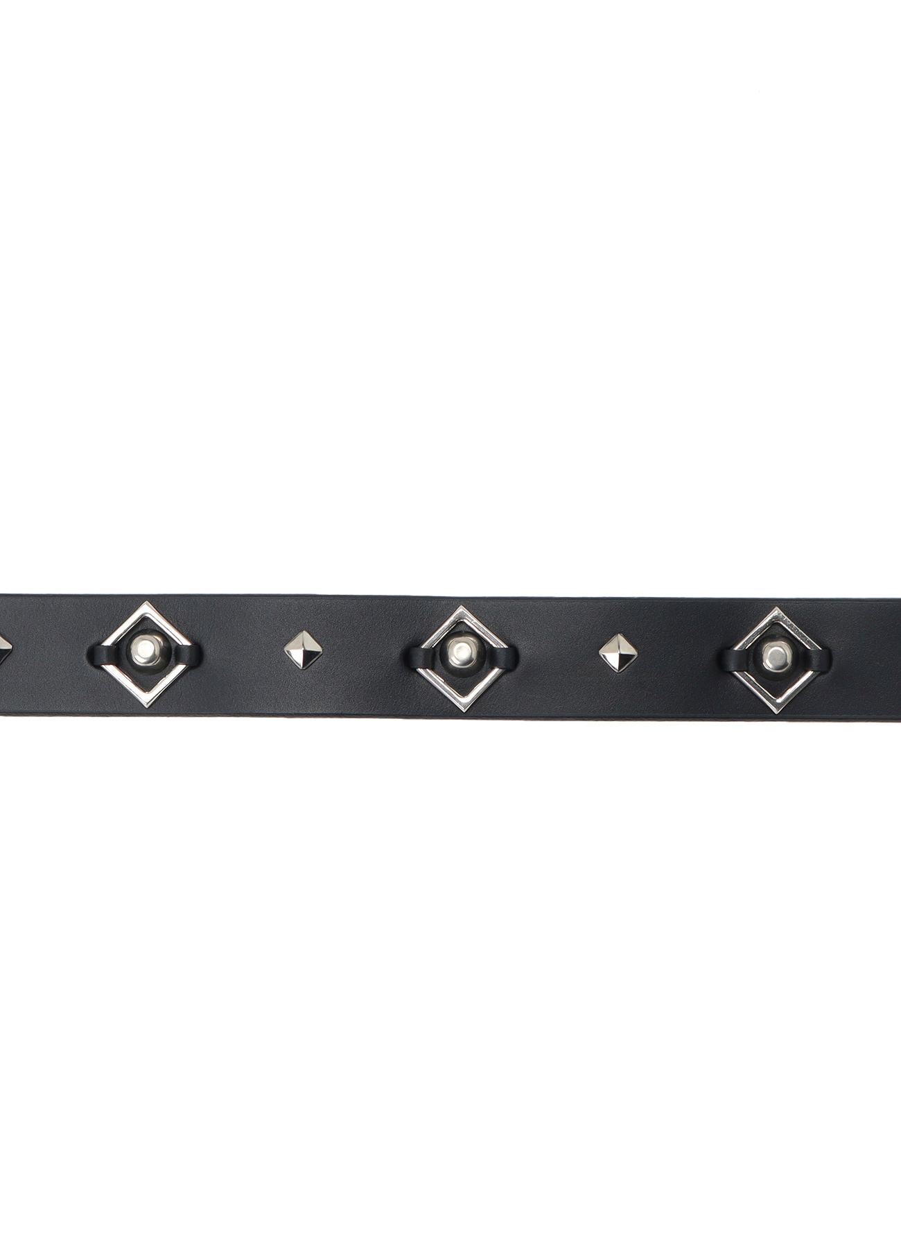 OIL TANNED LEATHER SQUARE DOTS BELT