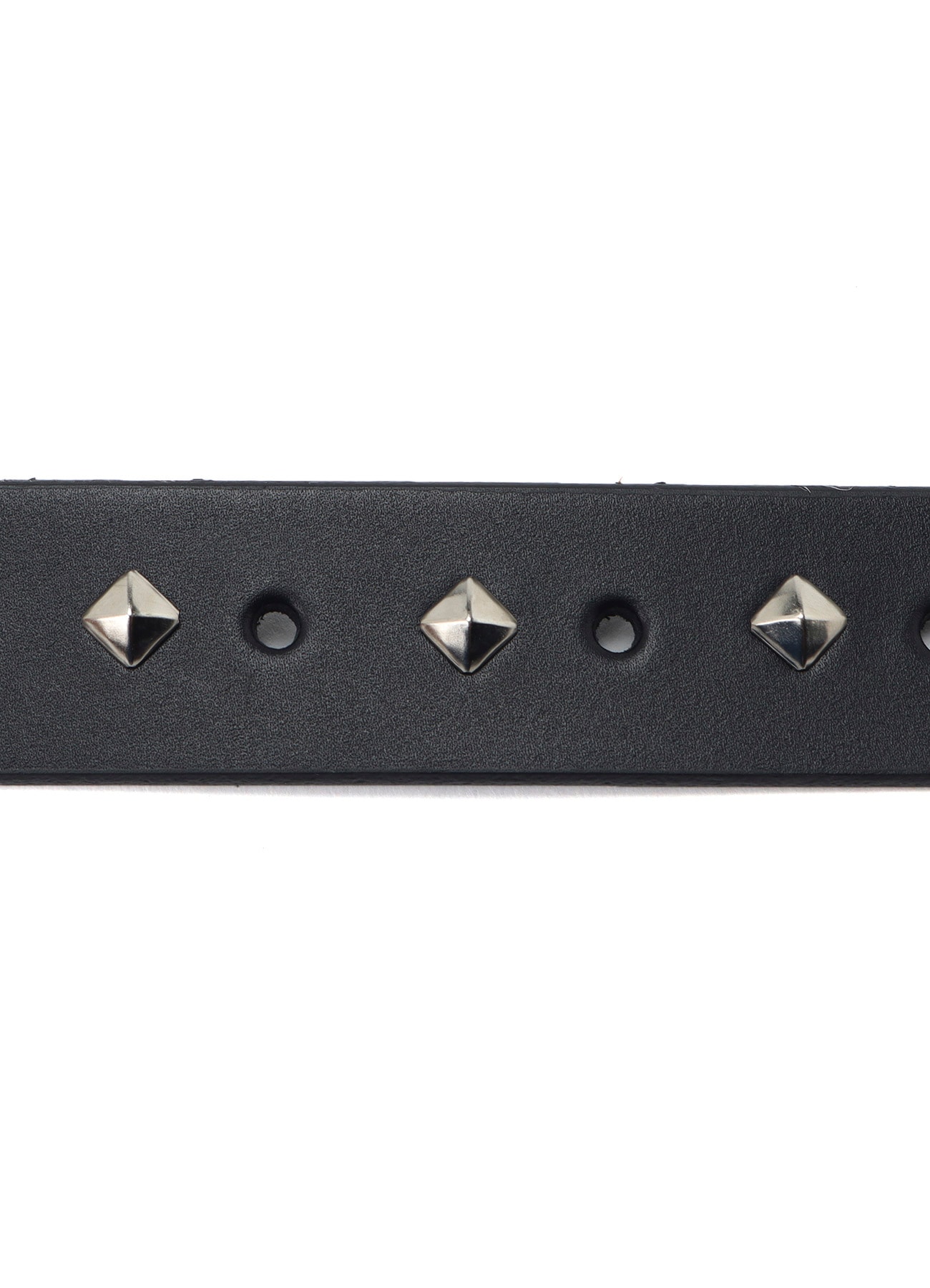 OIL TANNED LEATHER SQUARE DOTS BELT