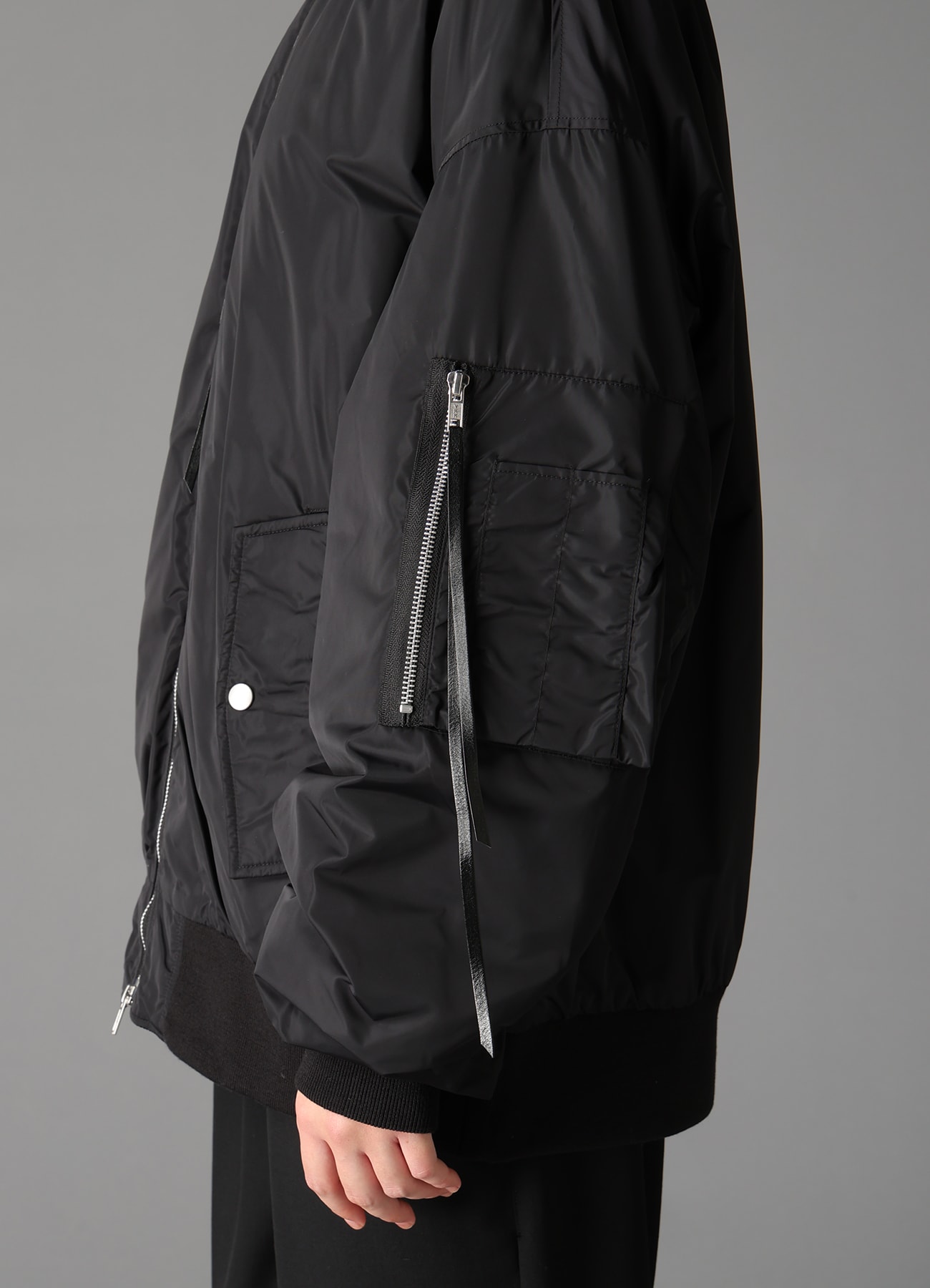 MA-1 DOWN JACKET(S Black): LIMI feu｜THE SHOP YOHJI YAMAMOTO