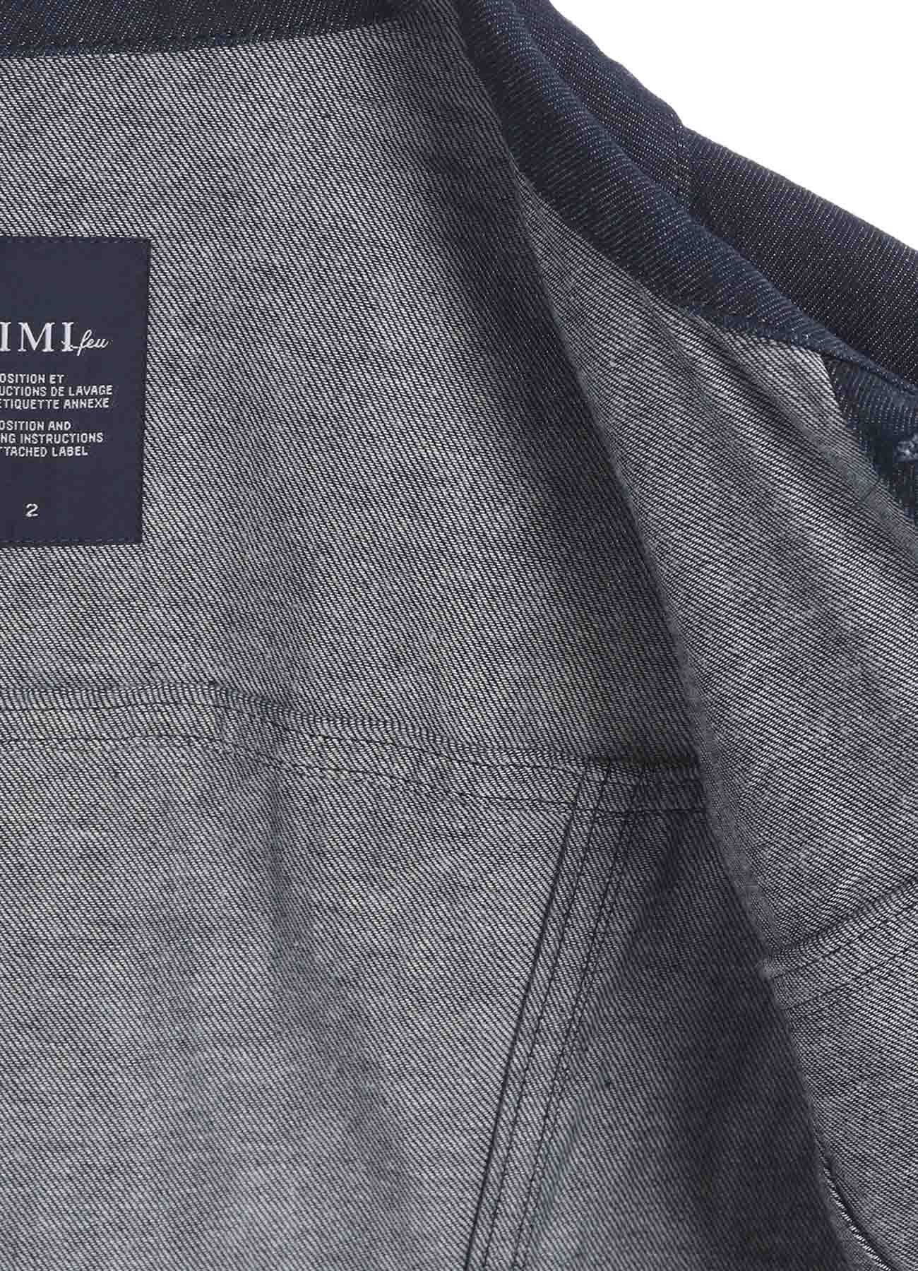 8oz DENIM STEP HEM JACKET